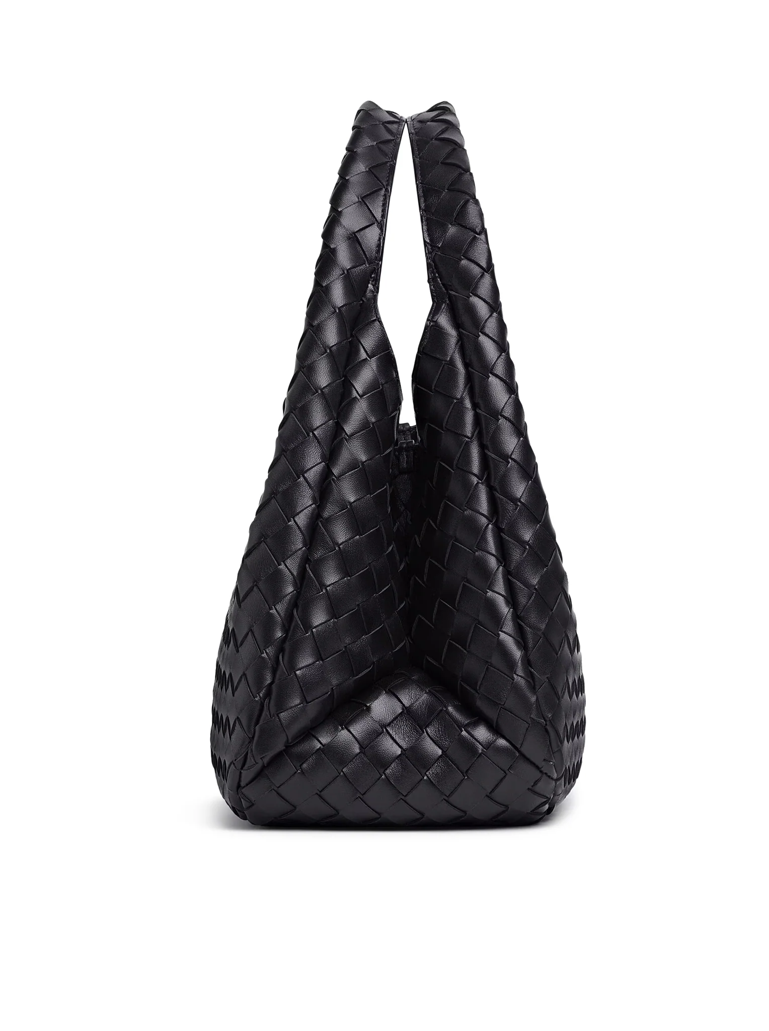 WOVEN LEATHER BELL BAG - Image 5