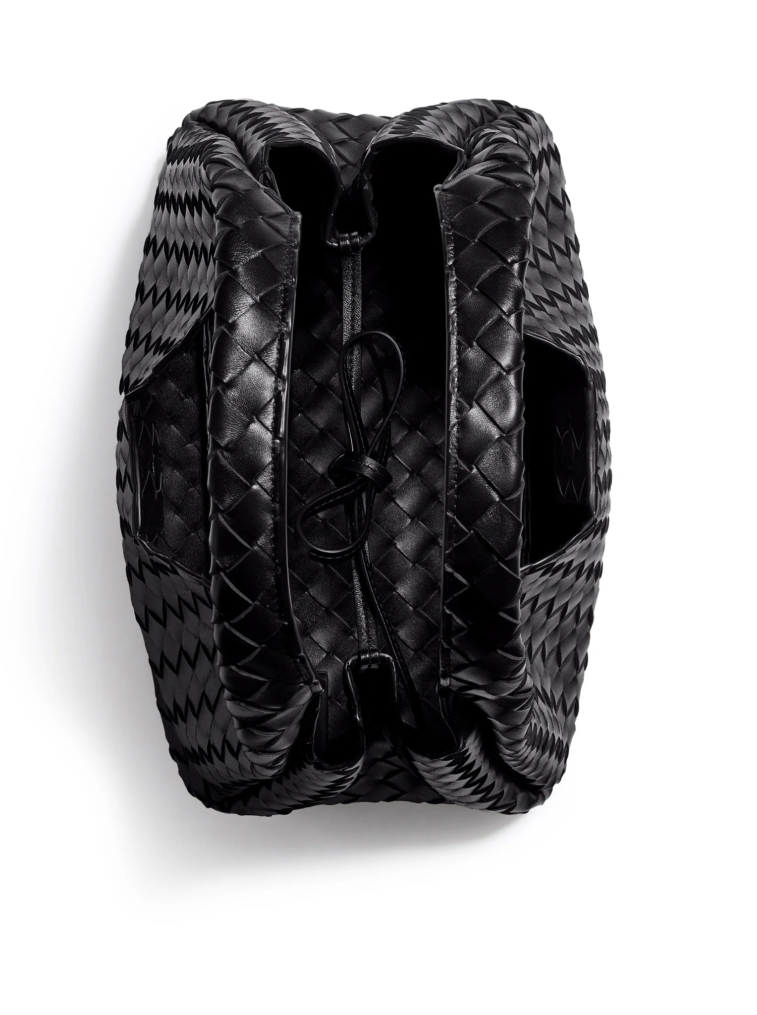 WOVEN LEATHER BELL BAG - Image 6