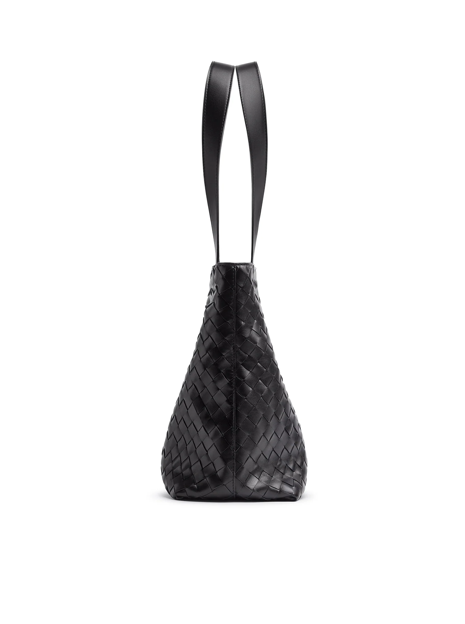 WOVEN TOTE BAG WITH ZIP - Image 4
