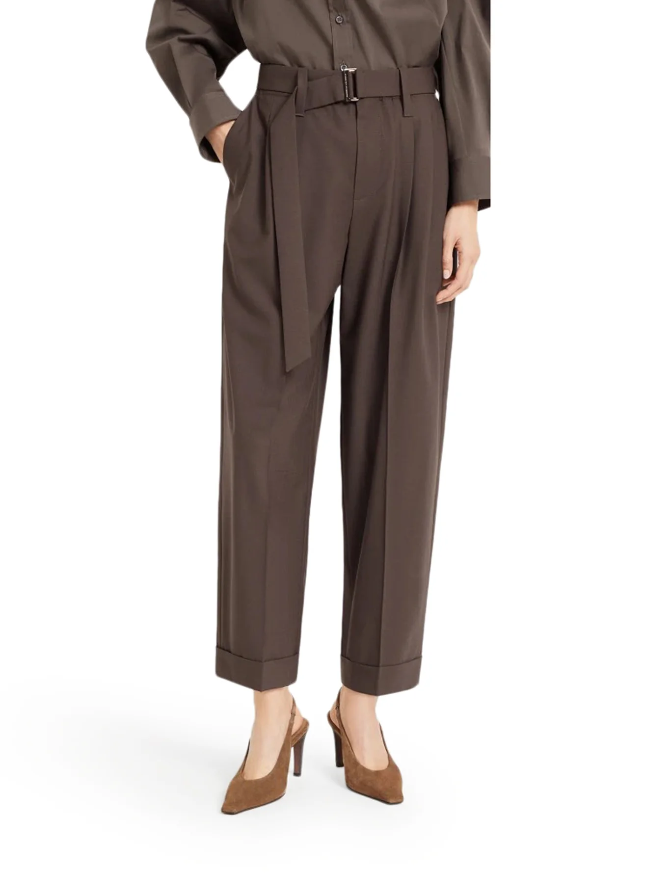 BAGGY TAILORED WOOL TROUSERS - Image 3