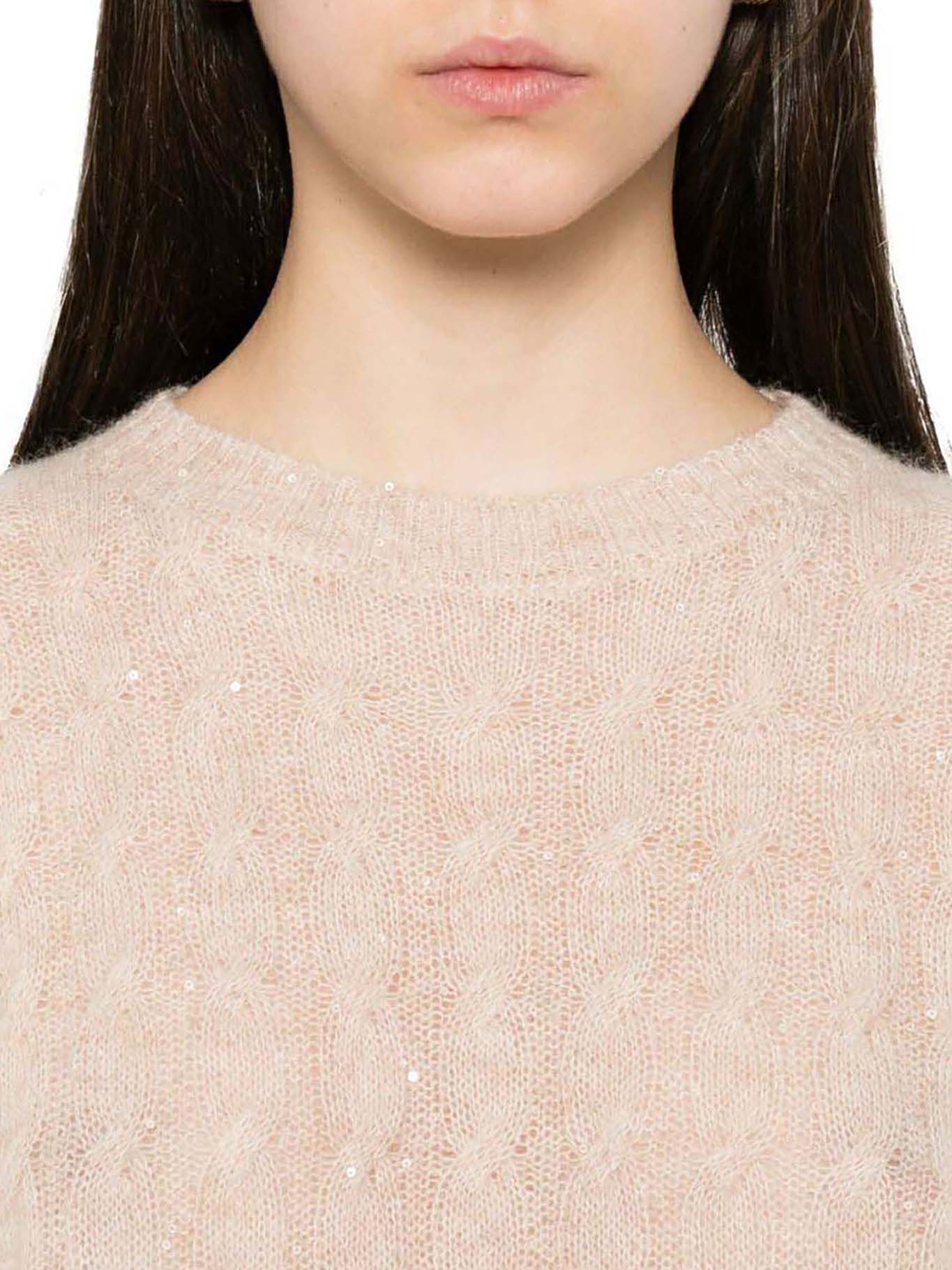 CASHMERE BLEND HOODED SWEATER - Image 6