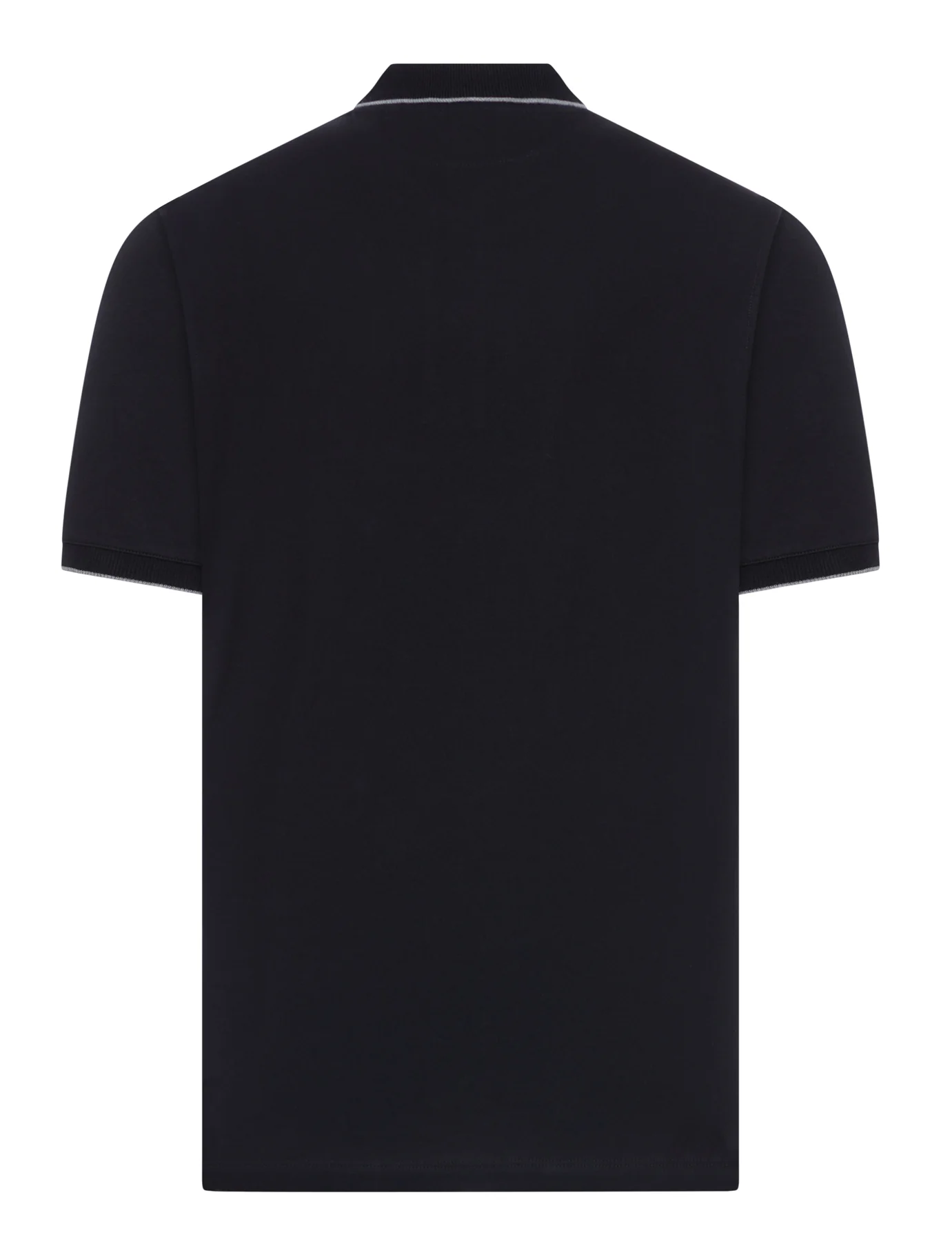 COTTON POLO SHIRT WITH EMBROIDERED LOGO - Image 2
