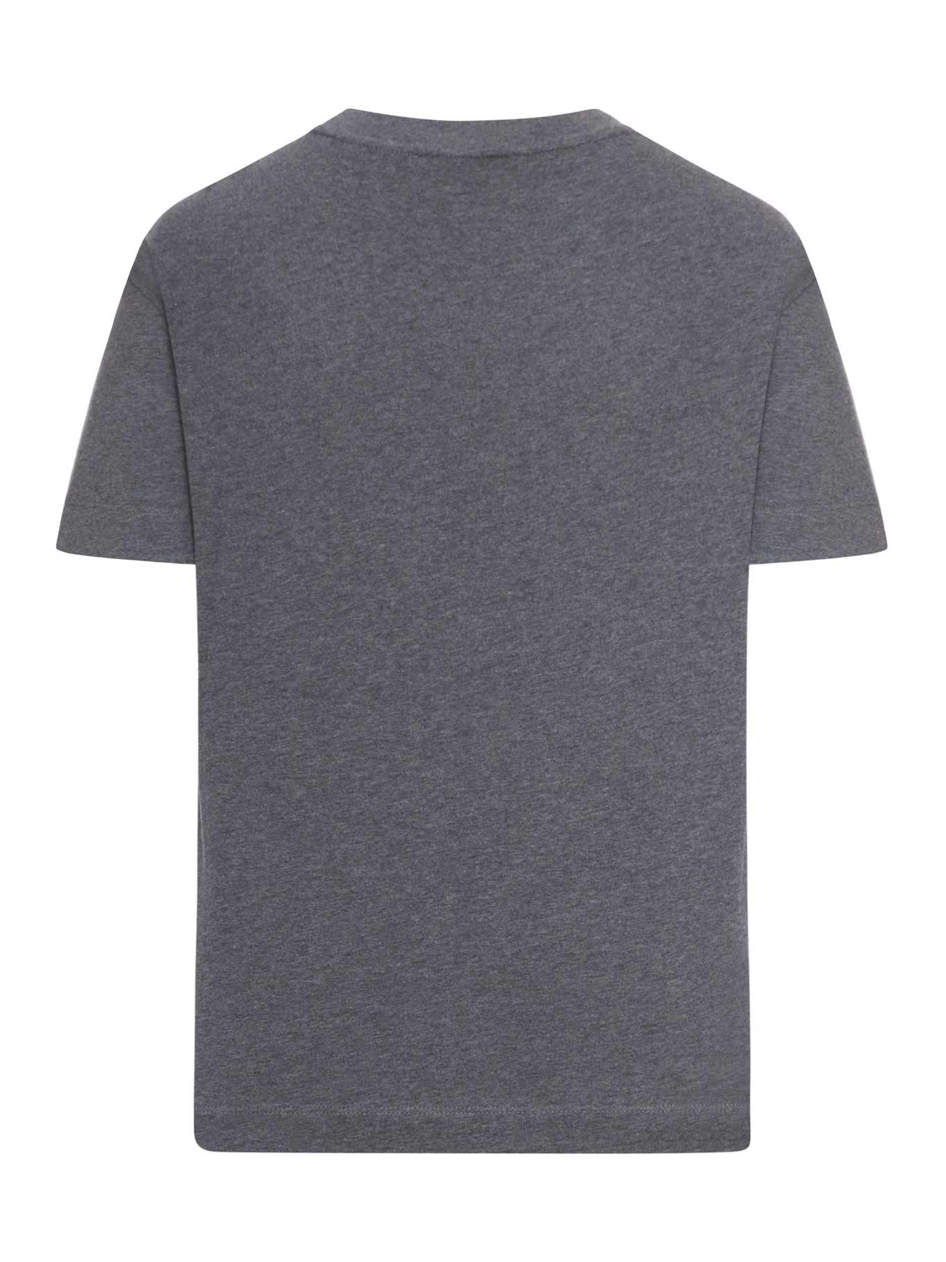 CREW NECK COTTON T-SHIRT WITH MOBILE APPLICATION - Image 2