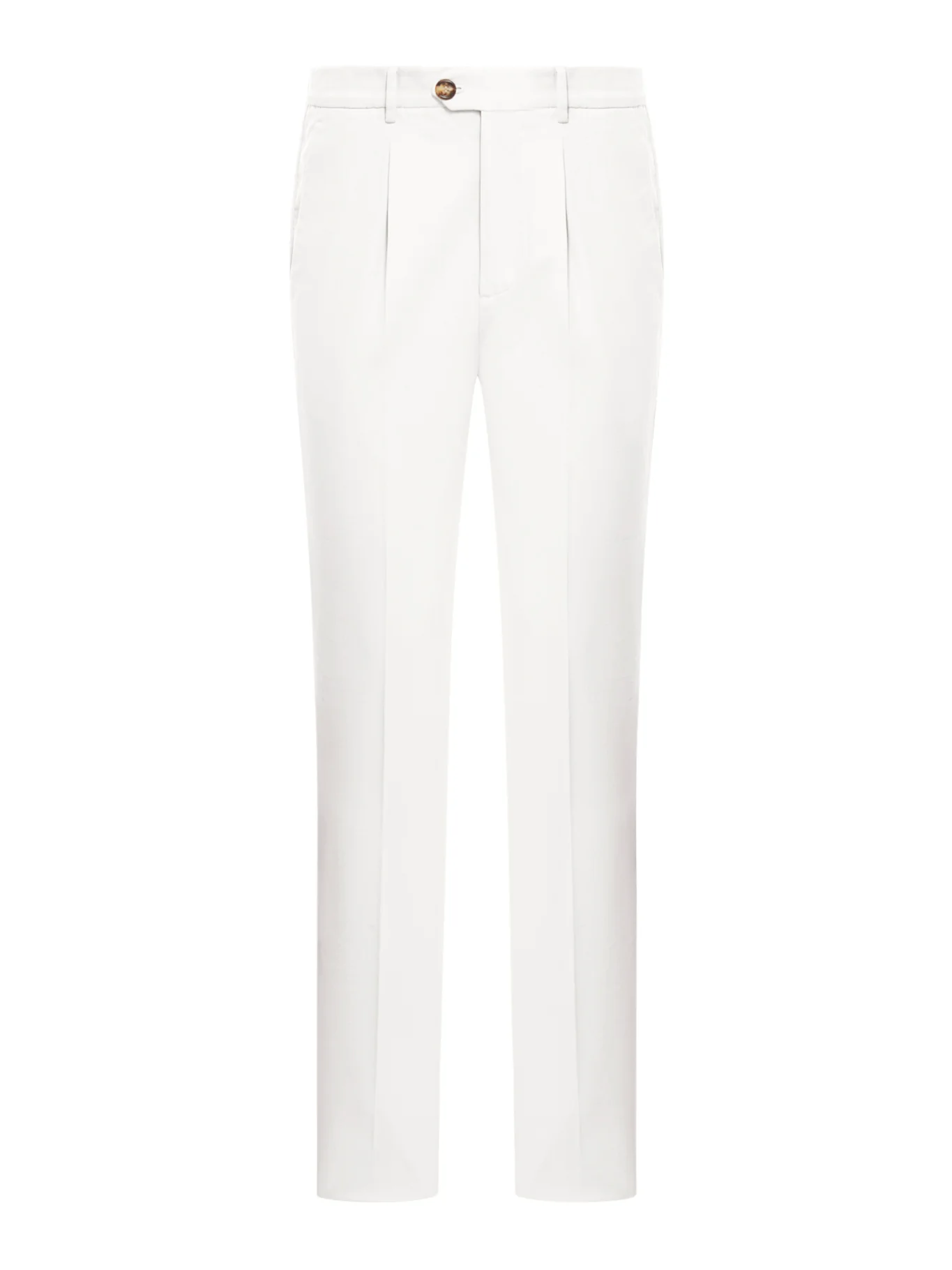 DYED TAILORED COTTON TROUSERS