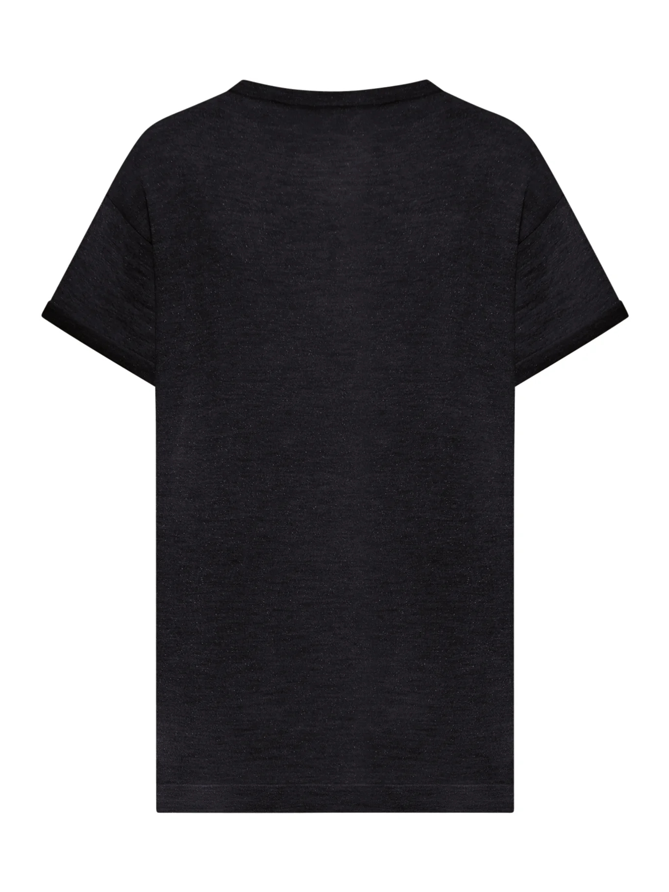 LIGHTWEIGHT CASHMERE AND SILK SWEATER WITH LUREX INSERTS - Image 2