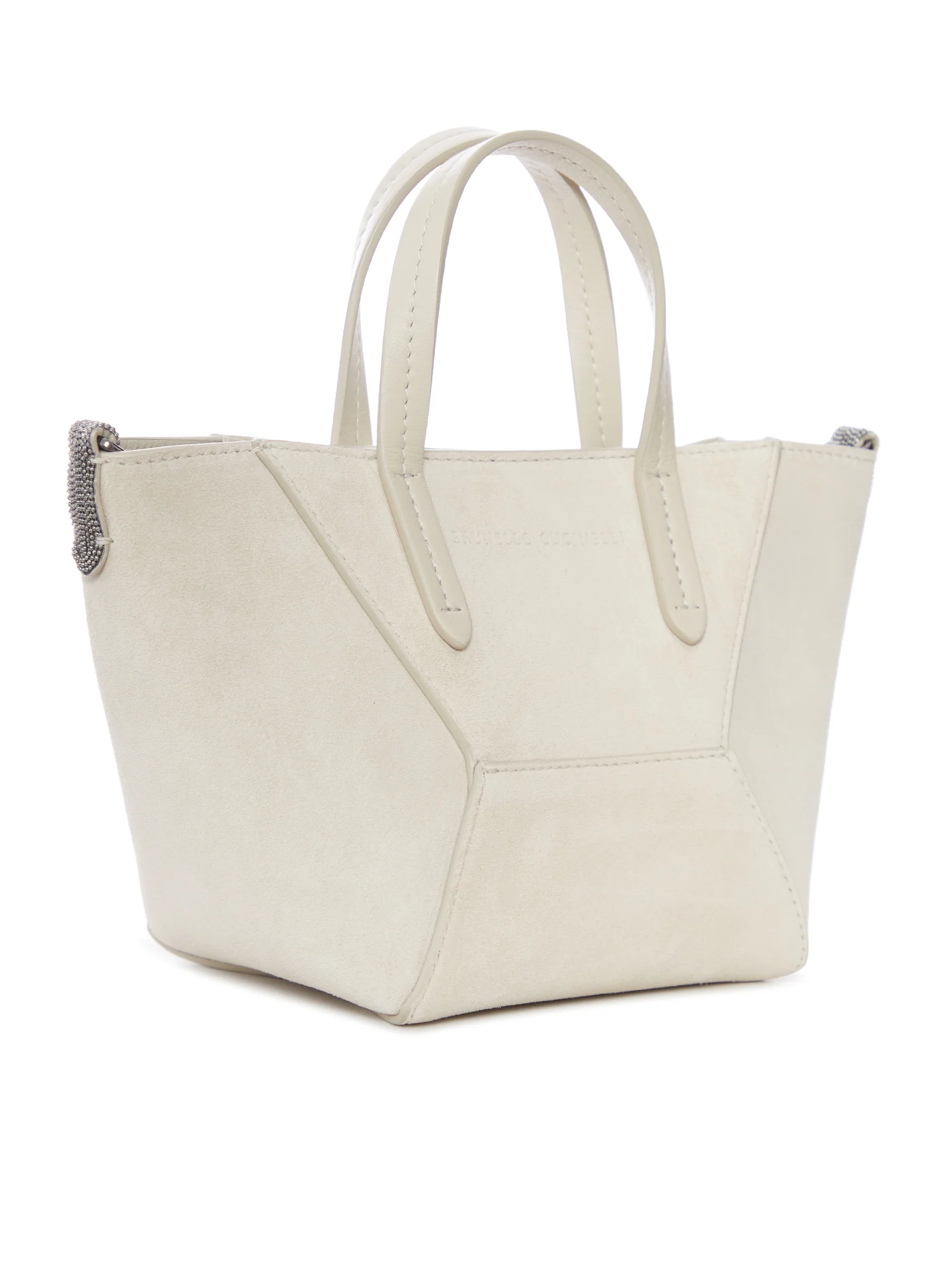 MINI SUEDE BAG WITH SHOULDER STRAP - Image 2