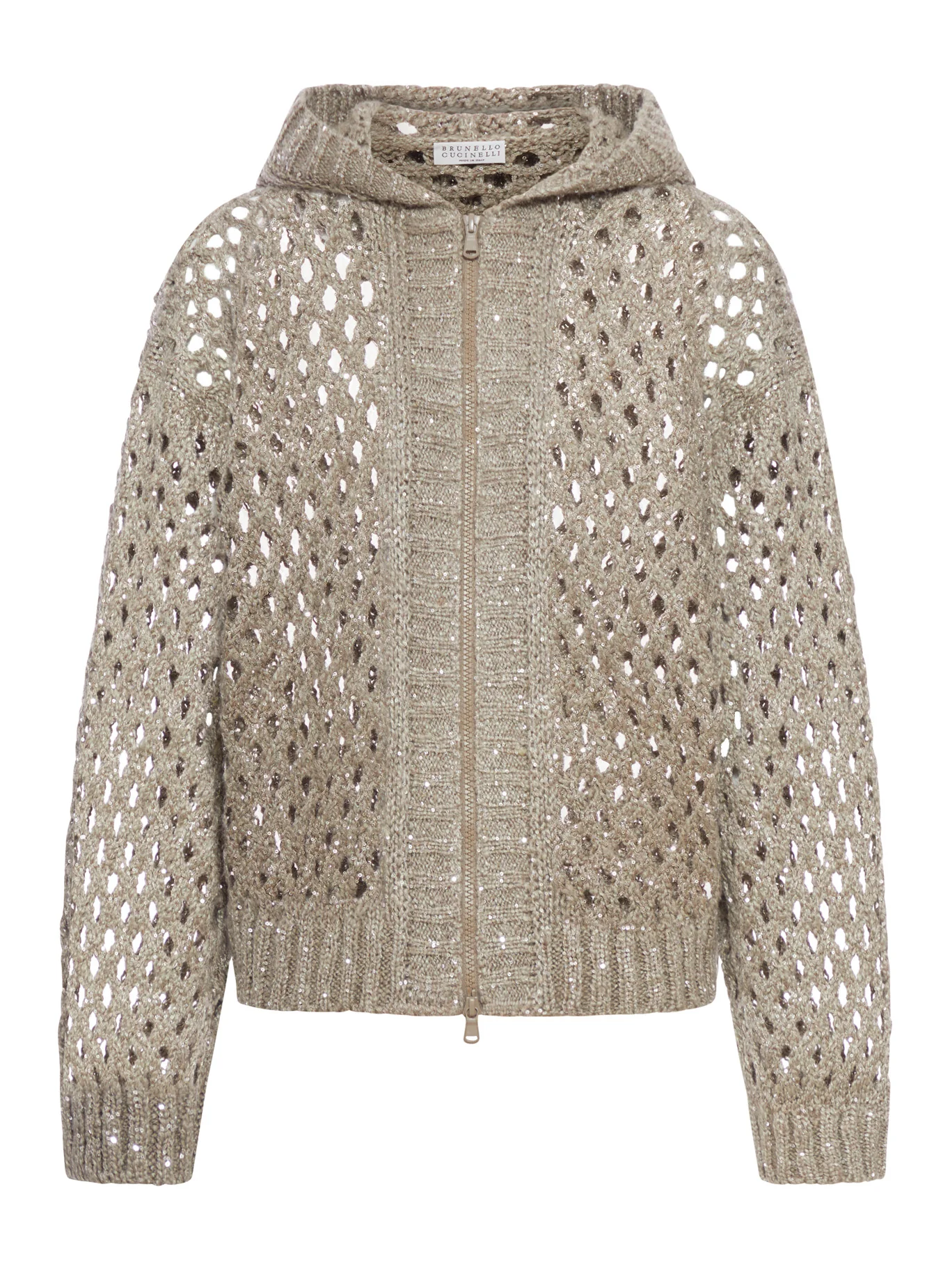 PERFORATED CARDIGAN