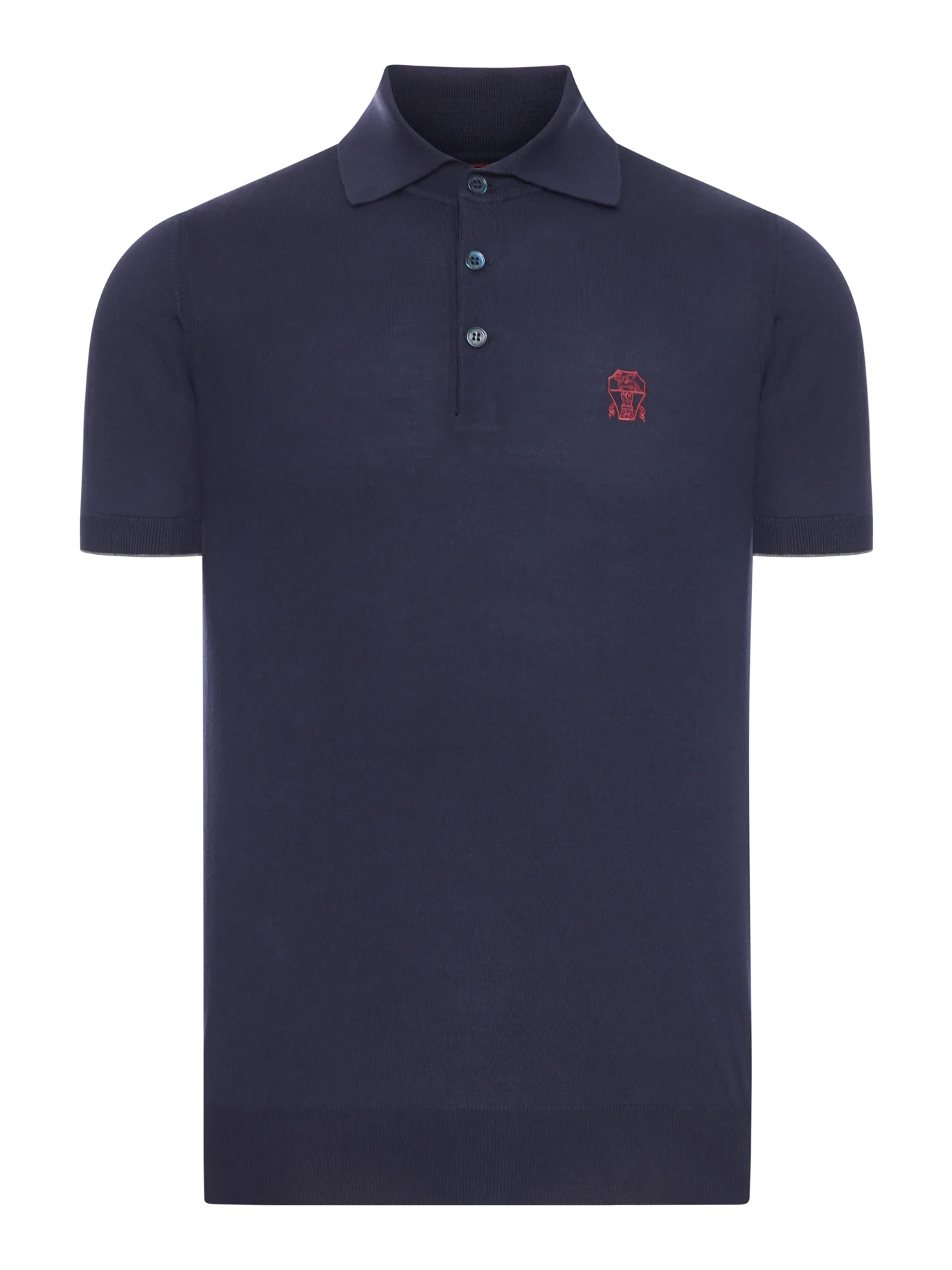 SHORT-SLEEVED COTTON POLO SHIRT