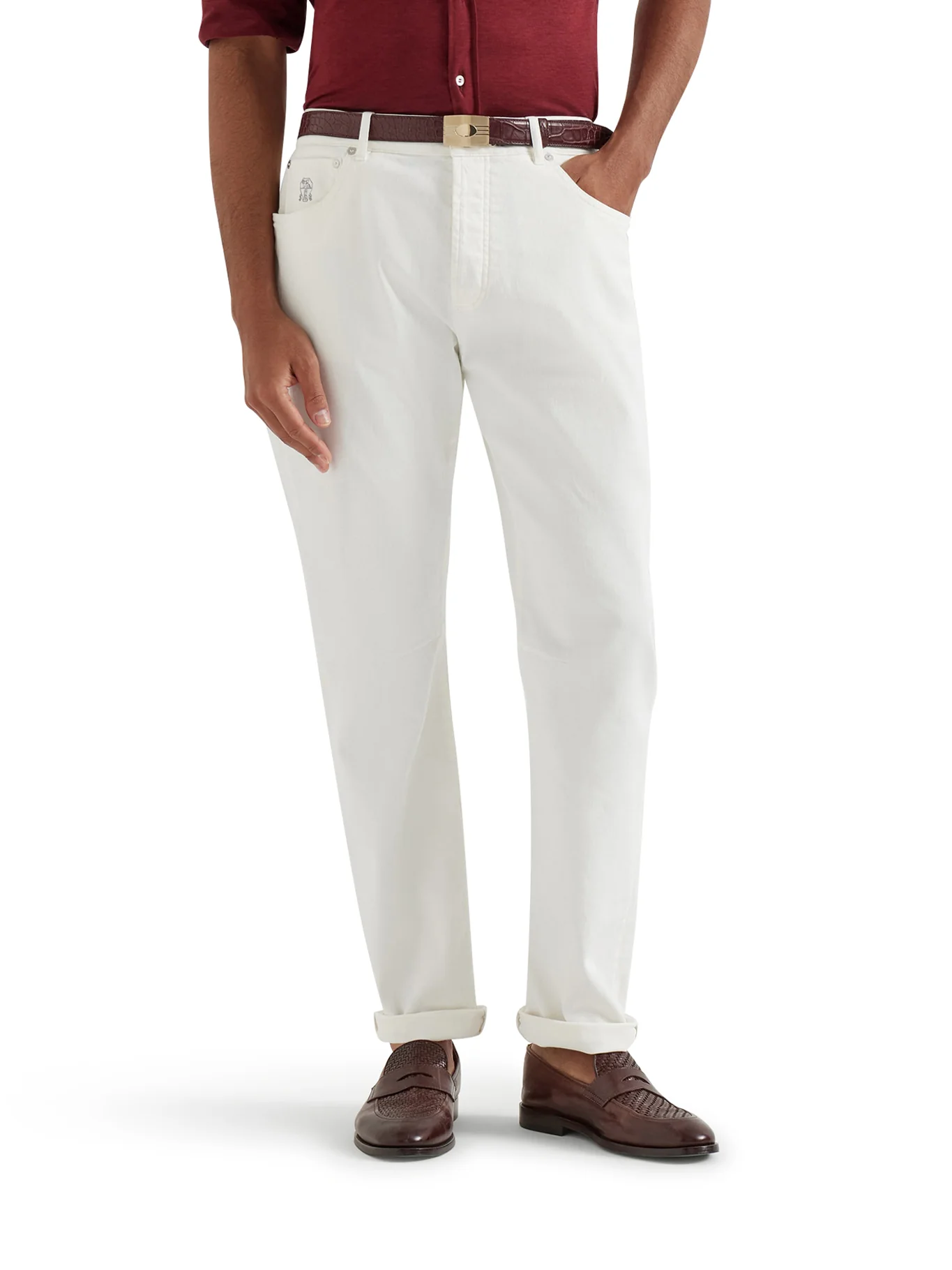 STRETCH COTTON JEANS - Image 2