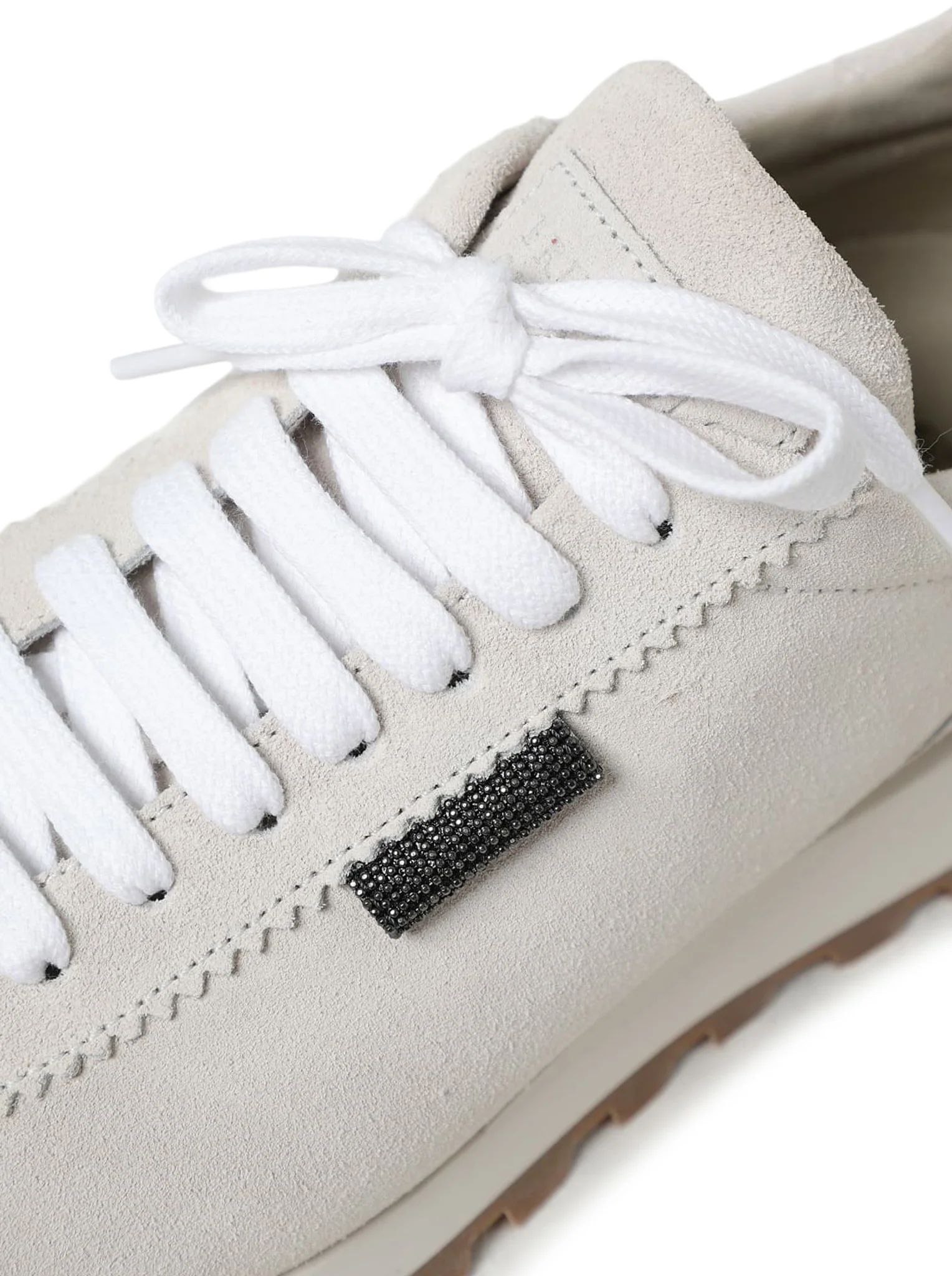 SUEDE RUNNERS WITH SHINY TAB - Image 4