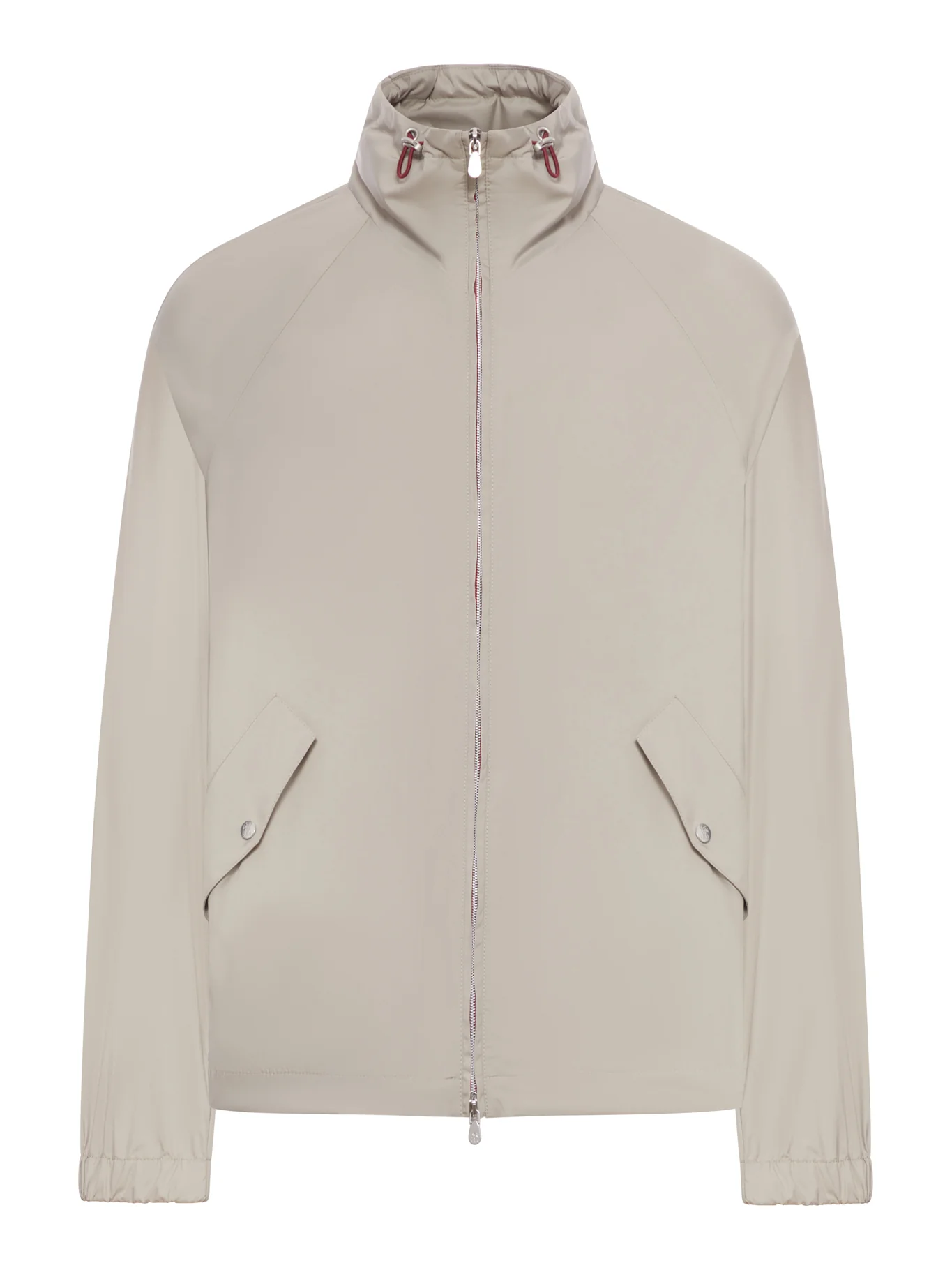 UNLINED OUTERWEAR IN TECHNICAL FABRIC WITH HOOD