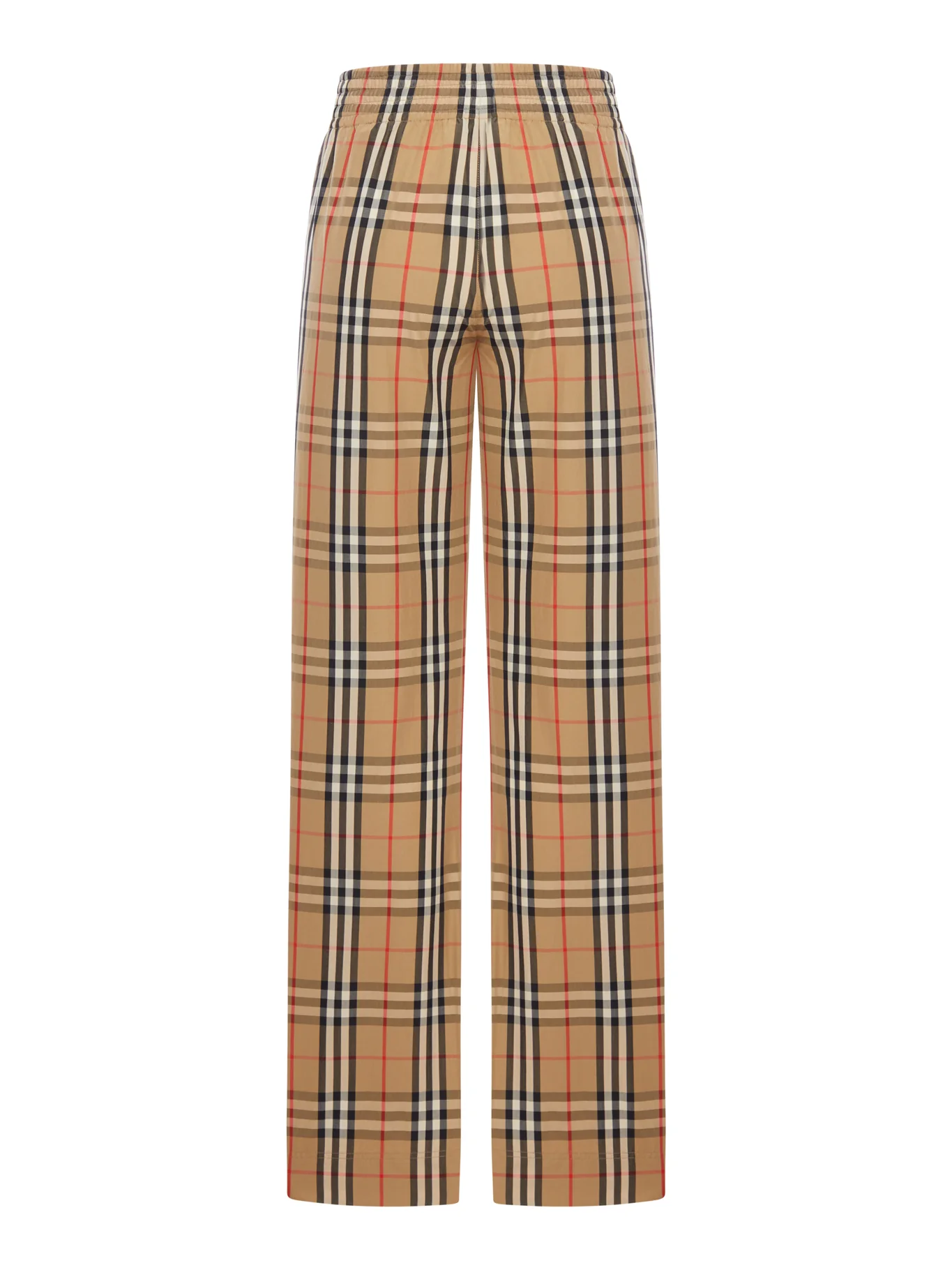 CHECK COTTON TROUSERS - Image 2