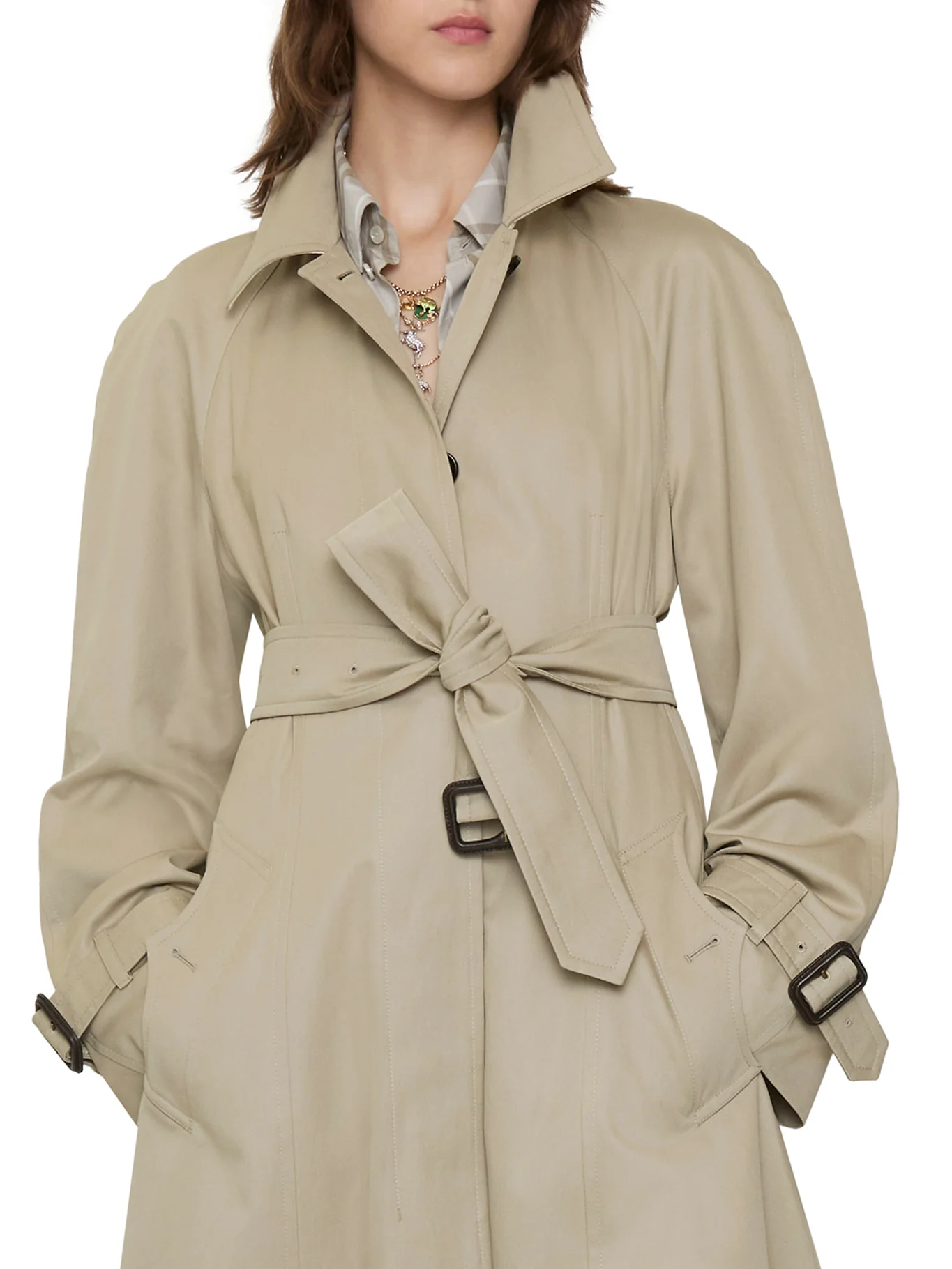 ELLINGHAM COTTON GABARDINE TRENCH COAT - Image 3