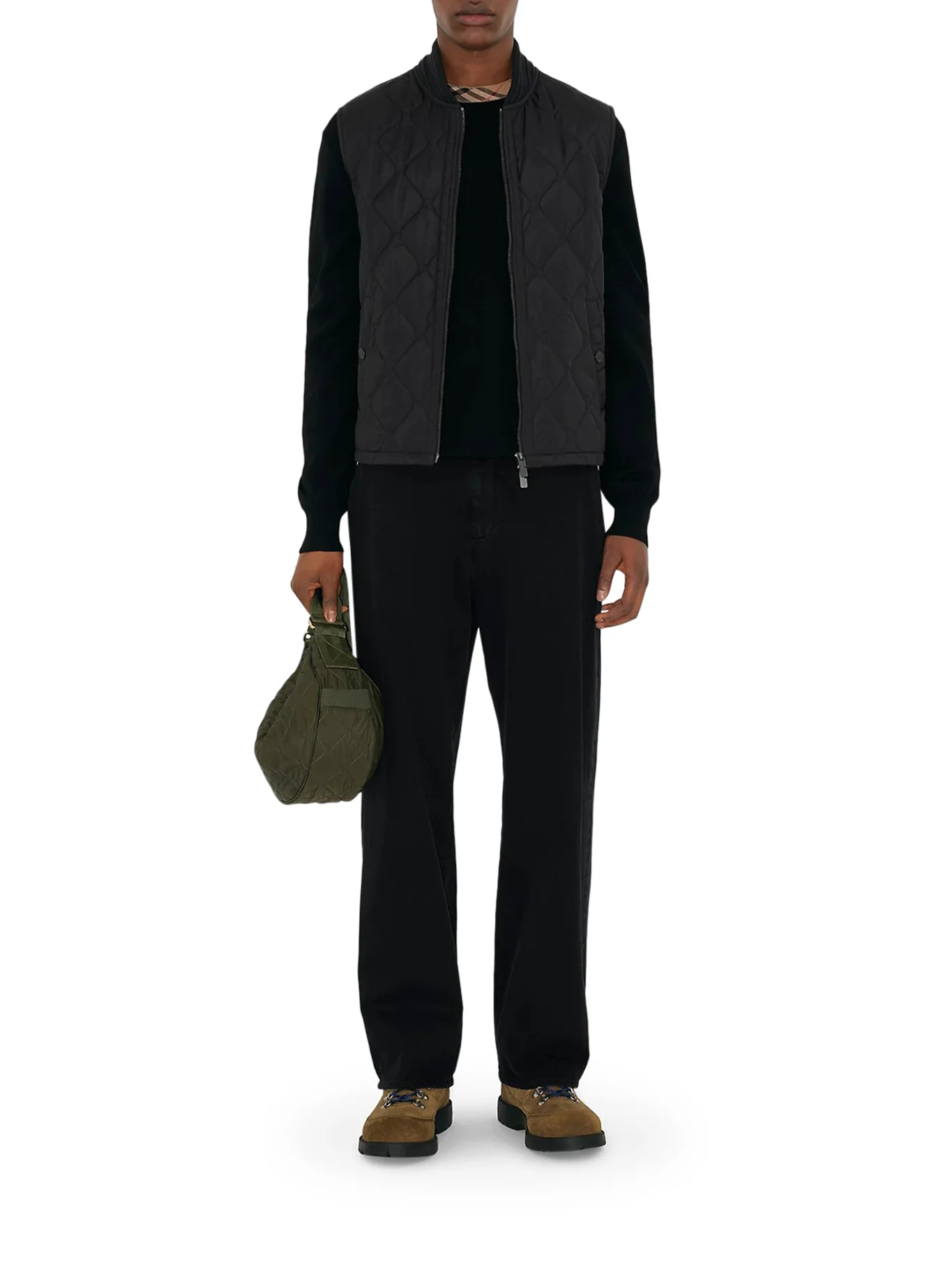 QUILTED NYLON VEST - Image 2