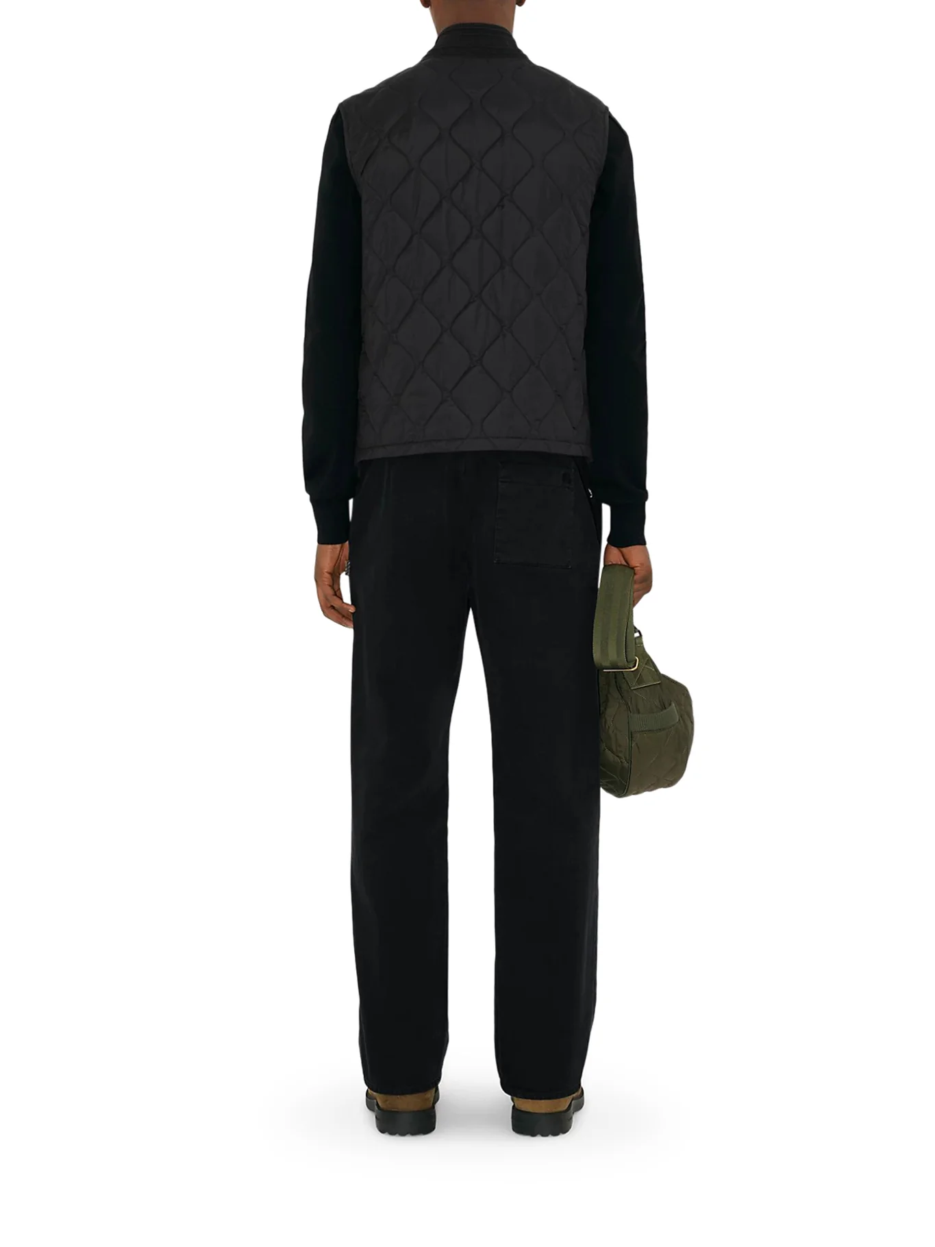 QUILTED NYLON VEST - Image 3