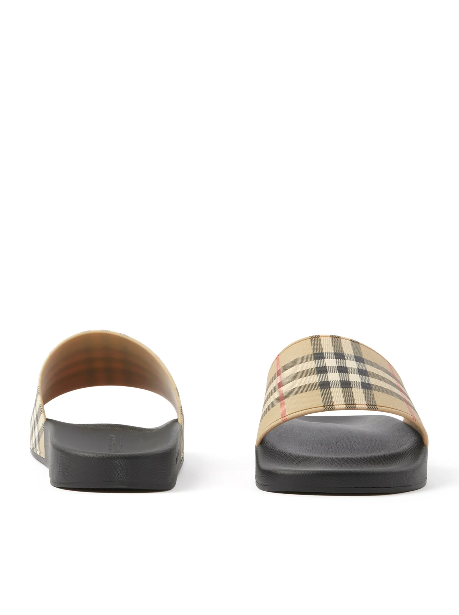 SLIPPERS WITH VINTAGE CHECK PRINTED PATTERN - Image 5
