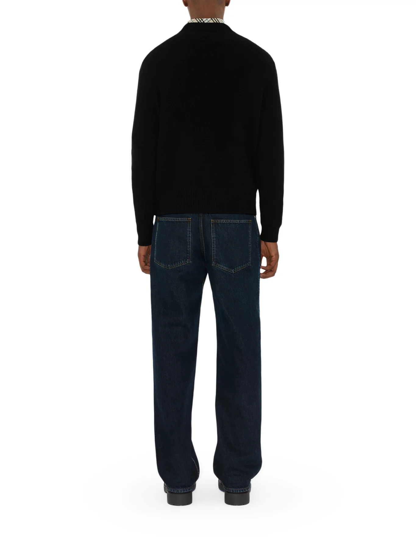 WOOL AND CASHMERE PULLOVER WITH EKD - Image 3