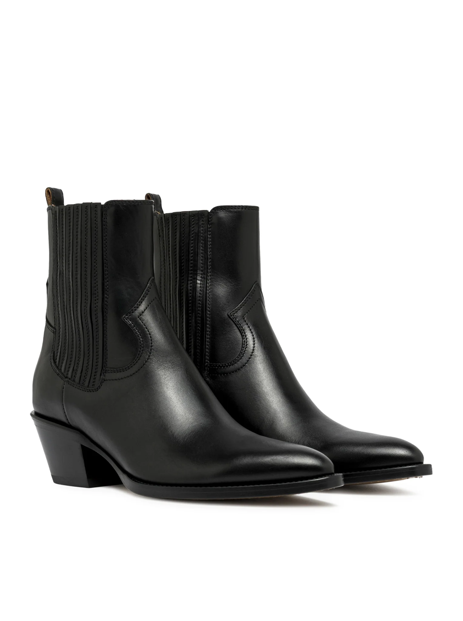 ANNIE ANKLE BOOT IN WAXED LEATHER - Image 2