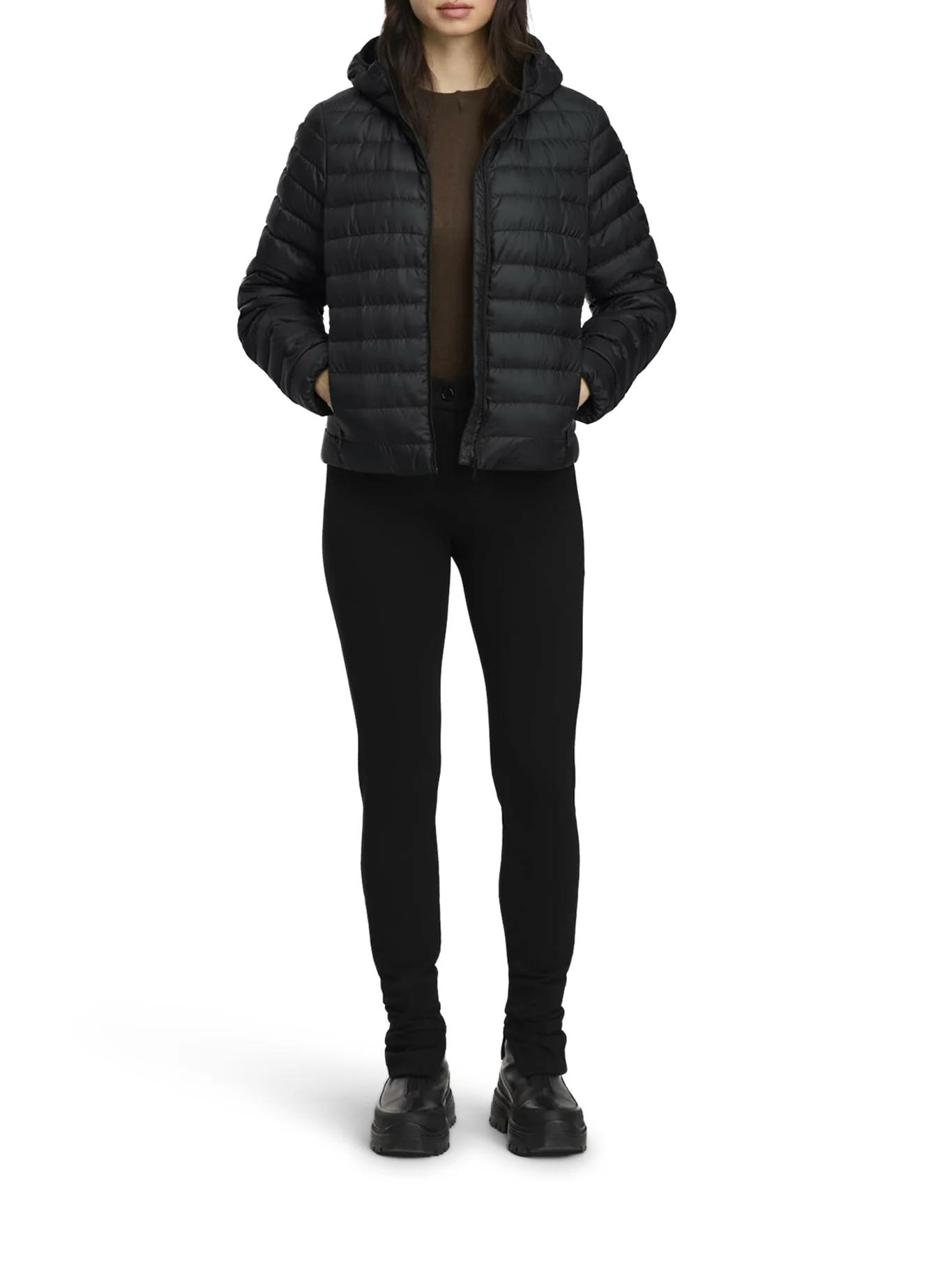 AETHERA TONAL LABEL HOODED JACKET - Image 2