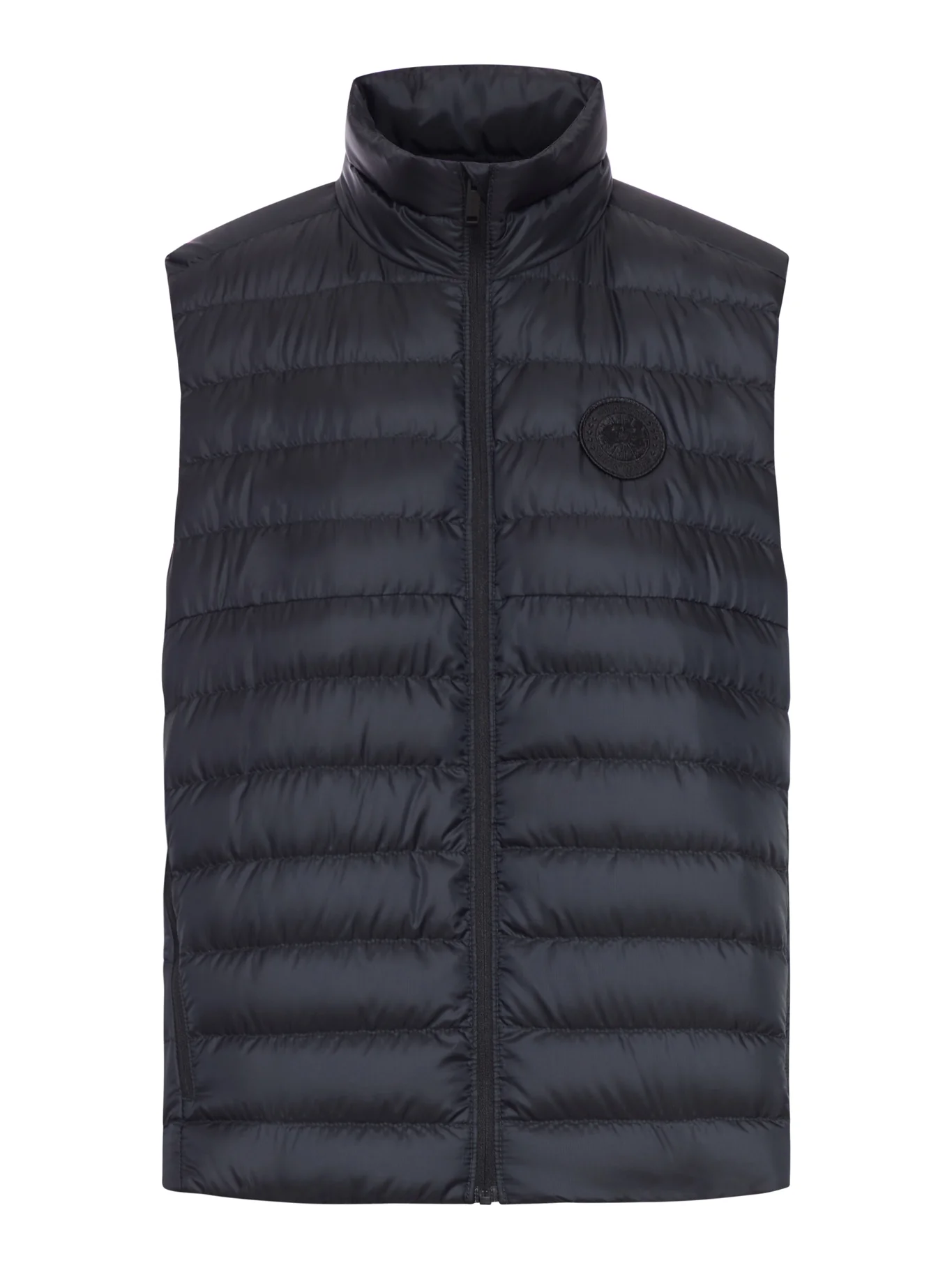 AETHERA TONAL LABEL SLEEVELESS JACKET