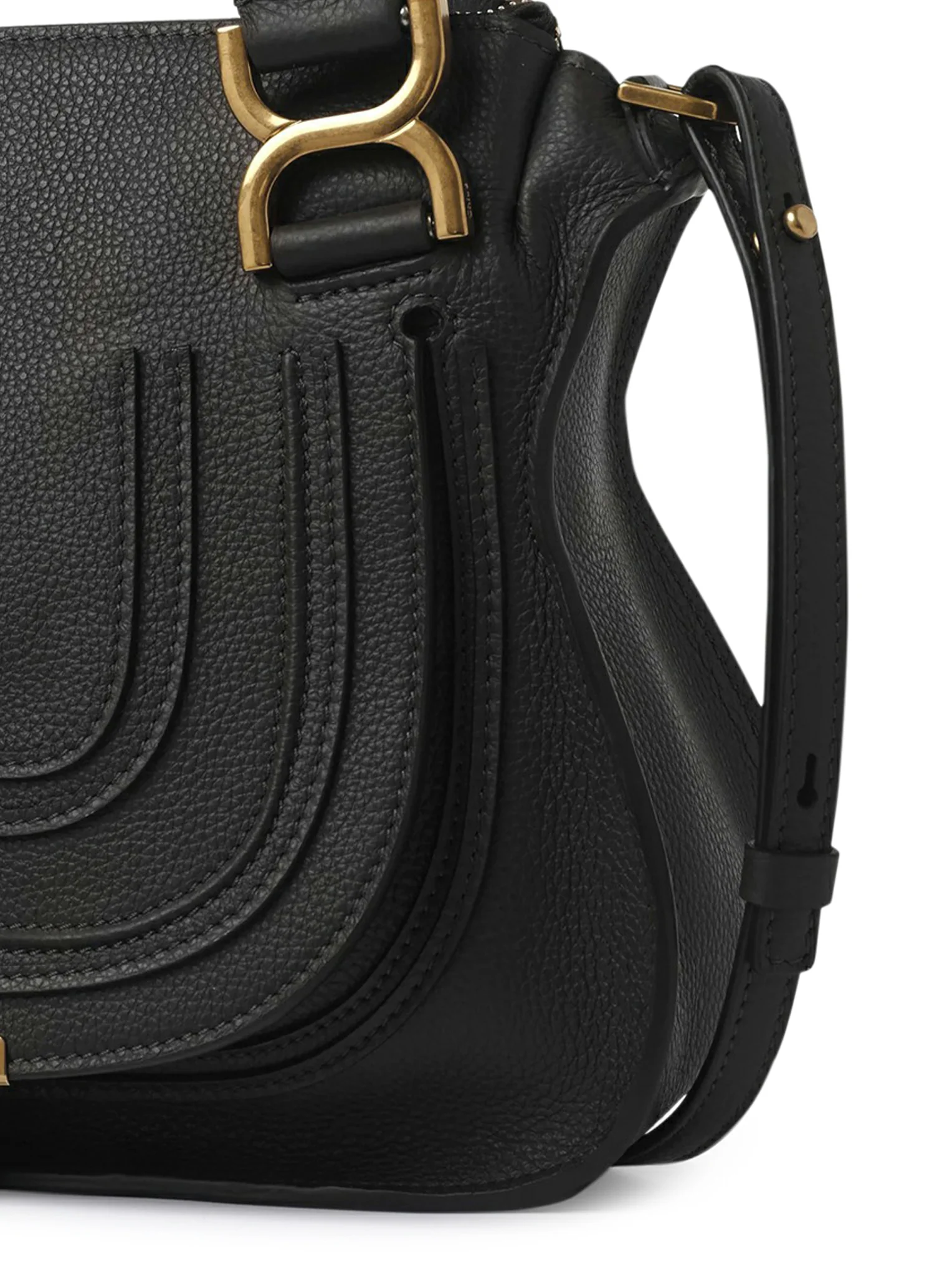 SMALL MERCIE BAG IN GRANATE LEATHER - Image 3