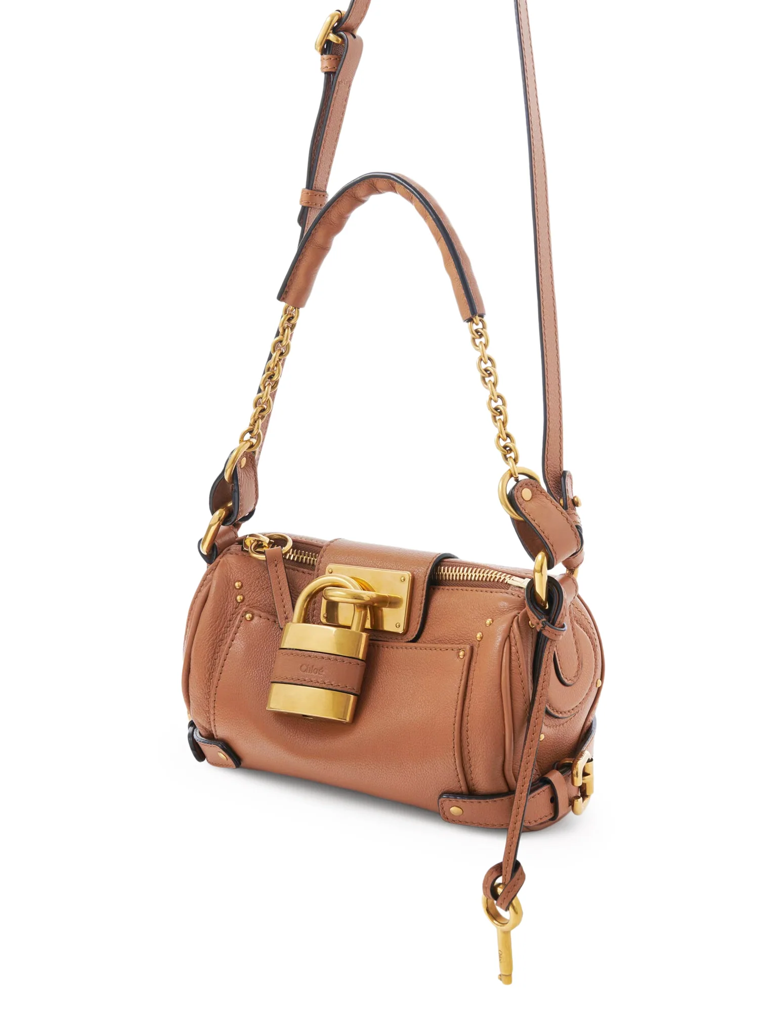 PADDINGTON SMALL LEATHER SHOULDER BAG - Image 8