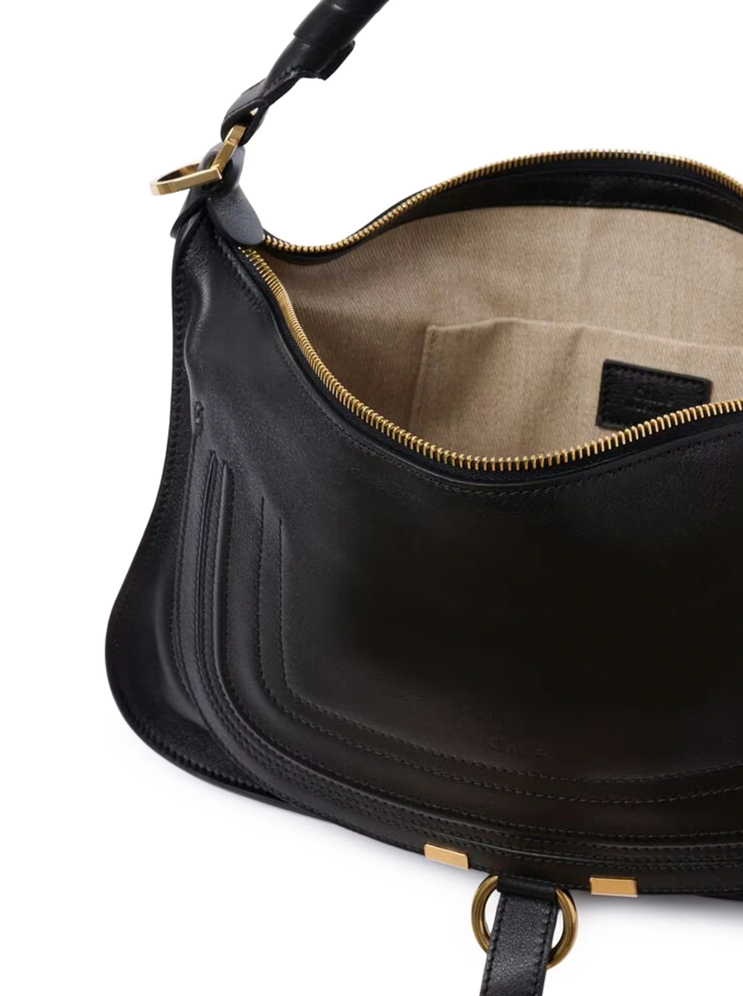 SMALL MARCIE SHOULDER BAG IN SOFT LEATHER - Image 5