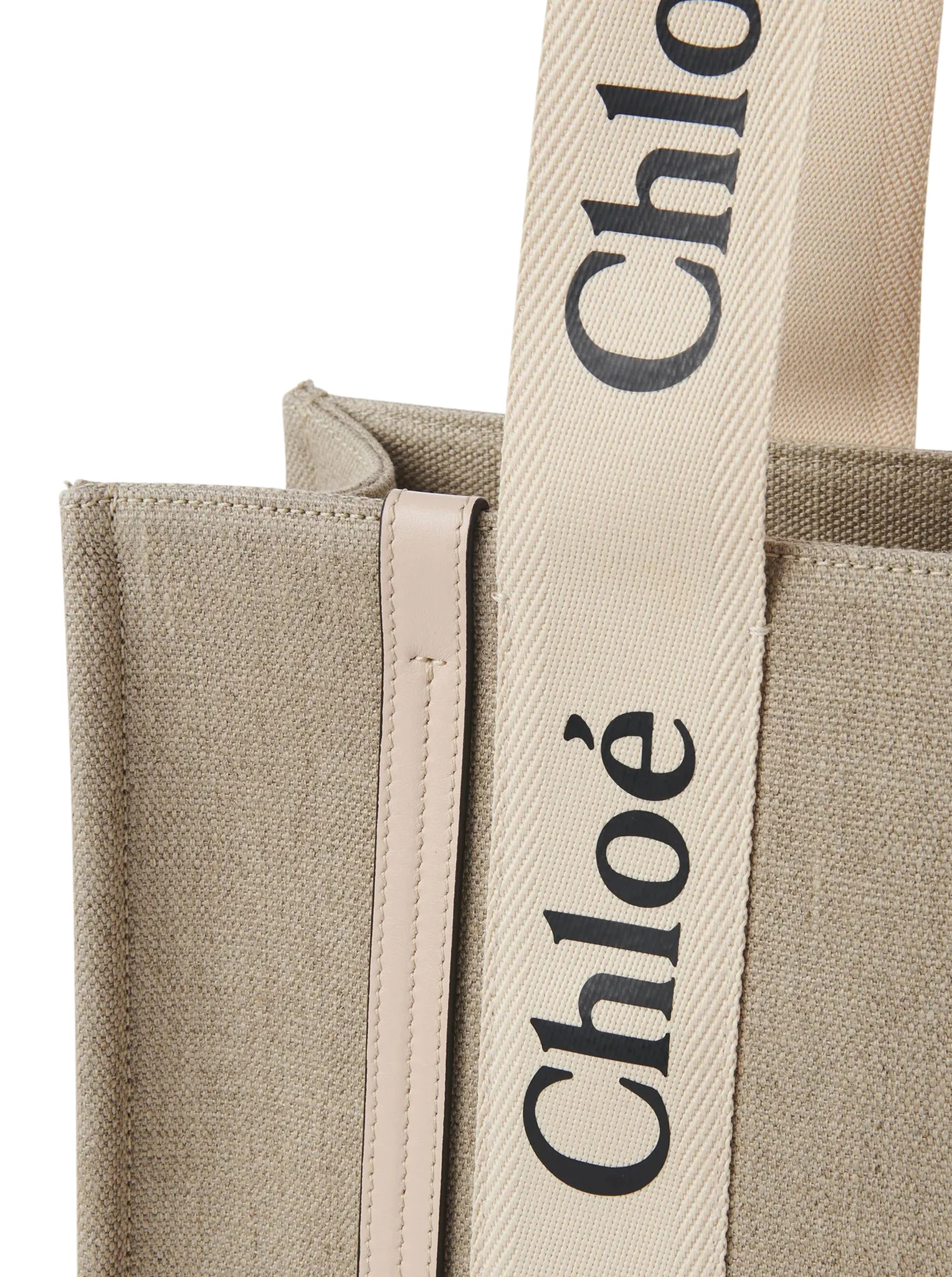 WOODY LINEN TOTE BAG - Image 6
