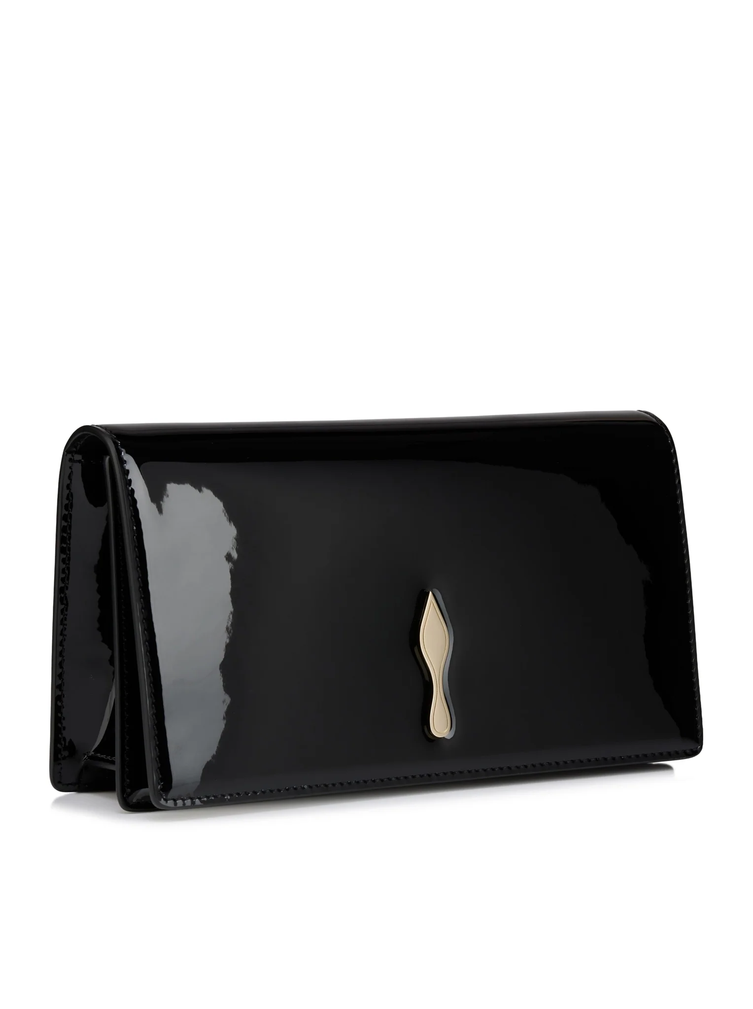 BETTINA PATENT CALFSKIN CLUTCH - Image 2