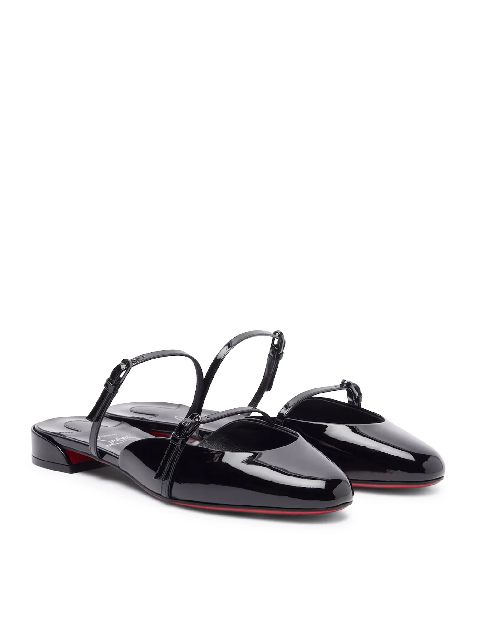 JANE NINA MULES IN PATENT CALFSKIN - Image 3
