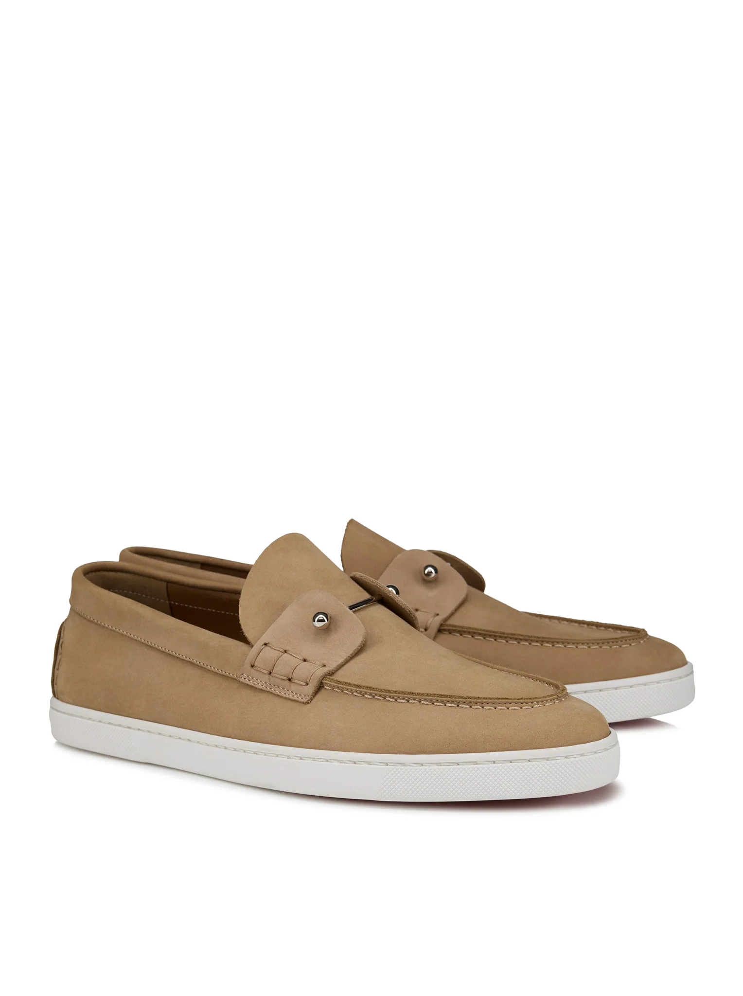 REVERSED NUBUCK LEATHER LOAFERS - Image 2