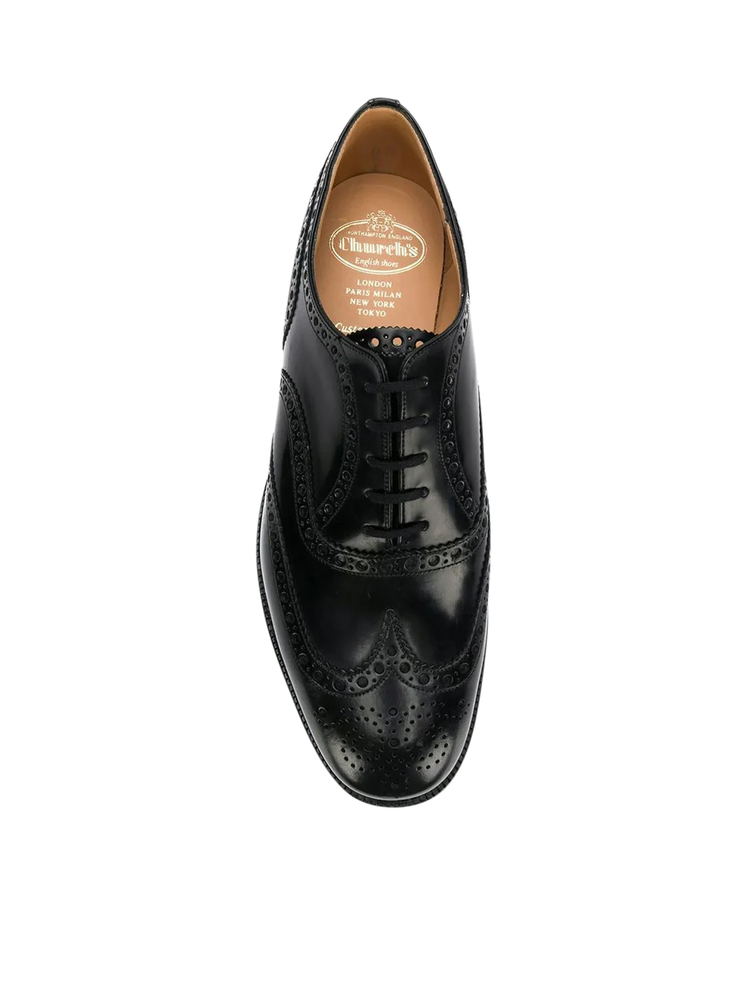 OXFORD BROGUE BURWOOD IN BRUSHED CALFSKIN - Image 4