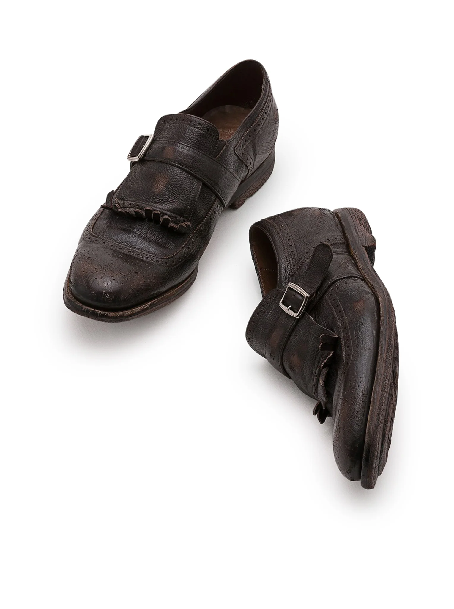 SHANGHAI MONK STRAP IN GLACÉ CALFSKIN - Image 4