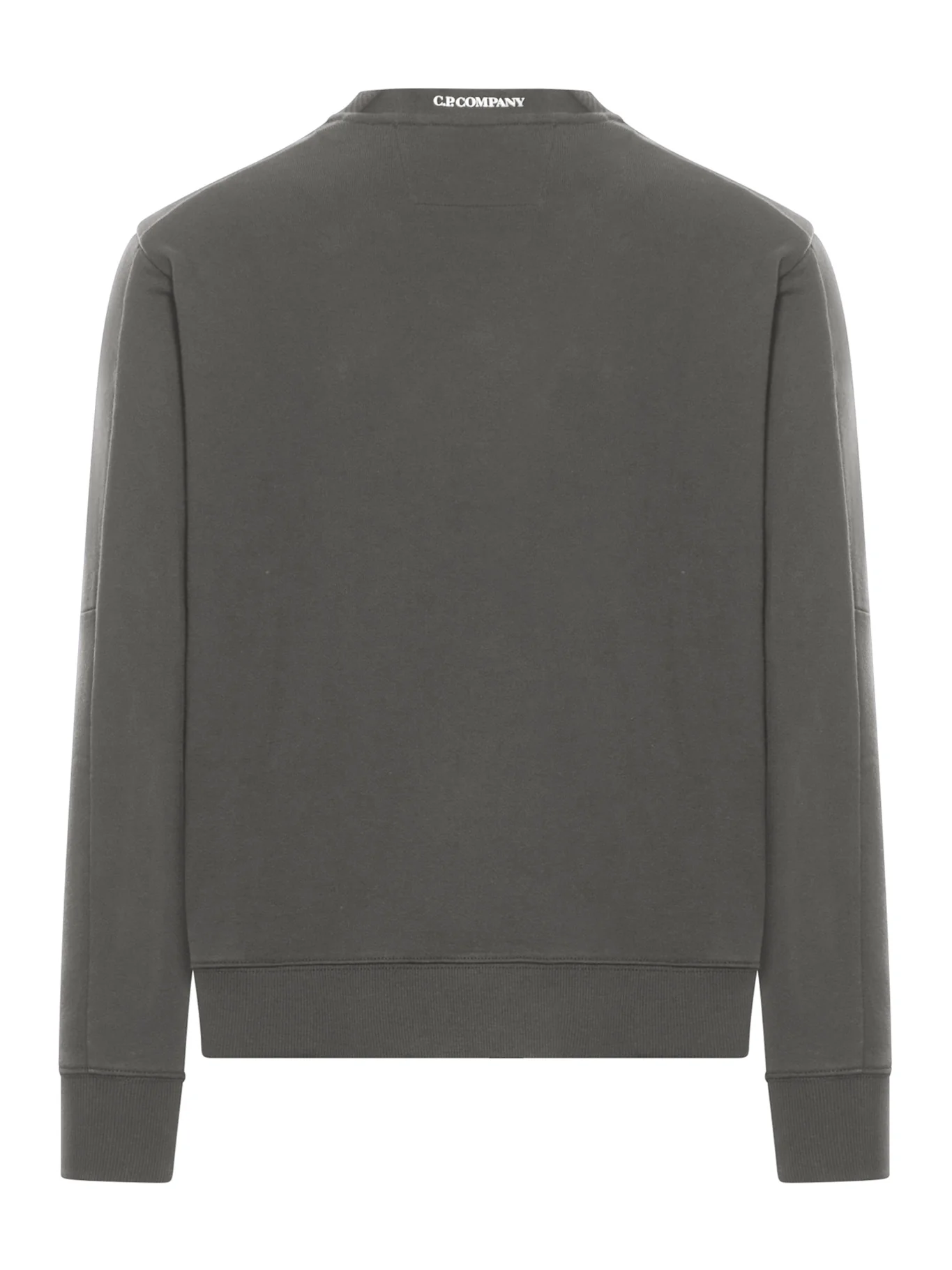 CREW NECK FLEECE SWEATSHIRT WITH EMBOSSED LENS - Image 2