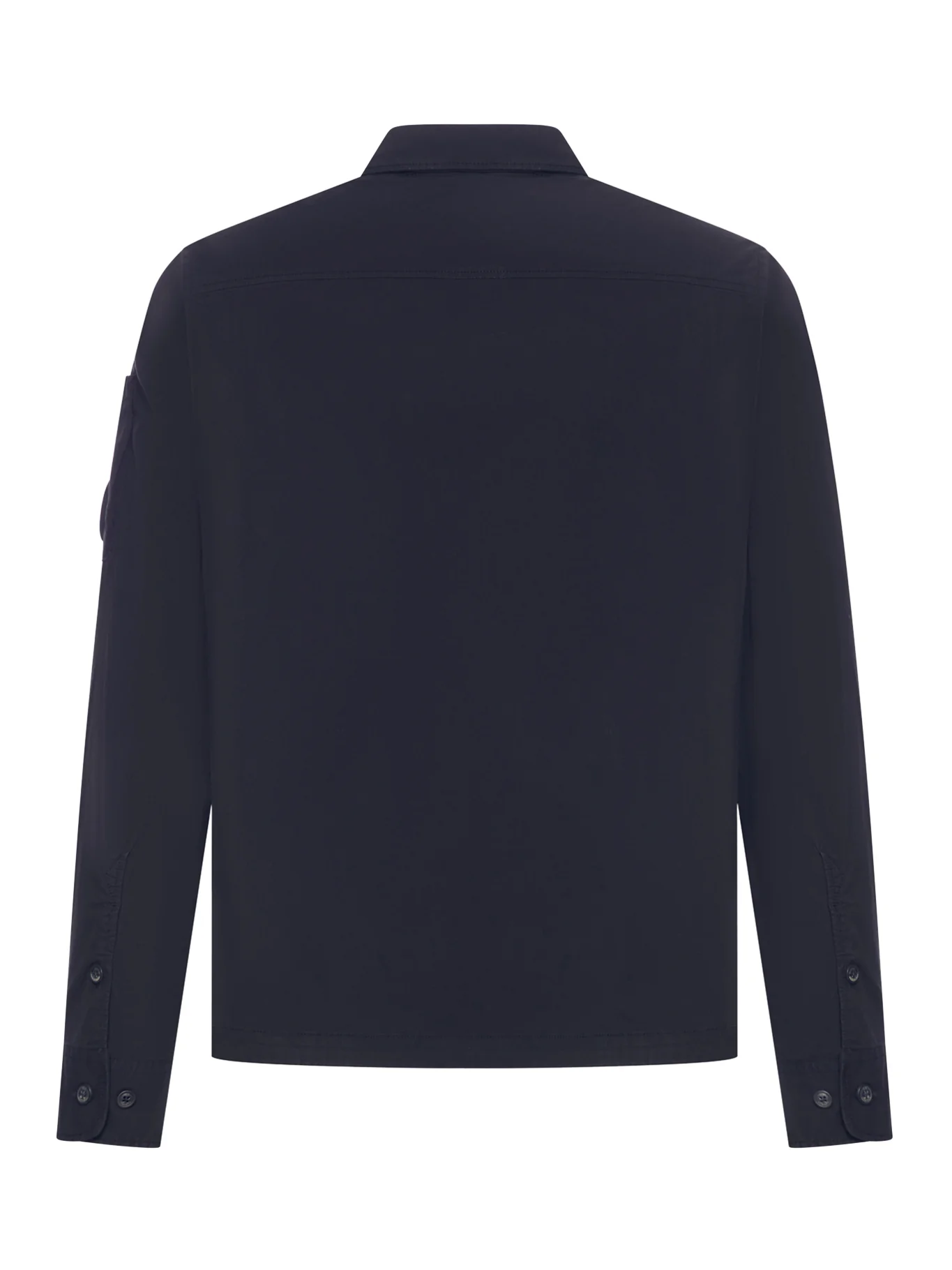 ORGANIC GABARDINE OVERSHIRT WITH LENSES AND ZIP - Image 2