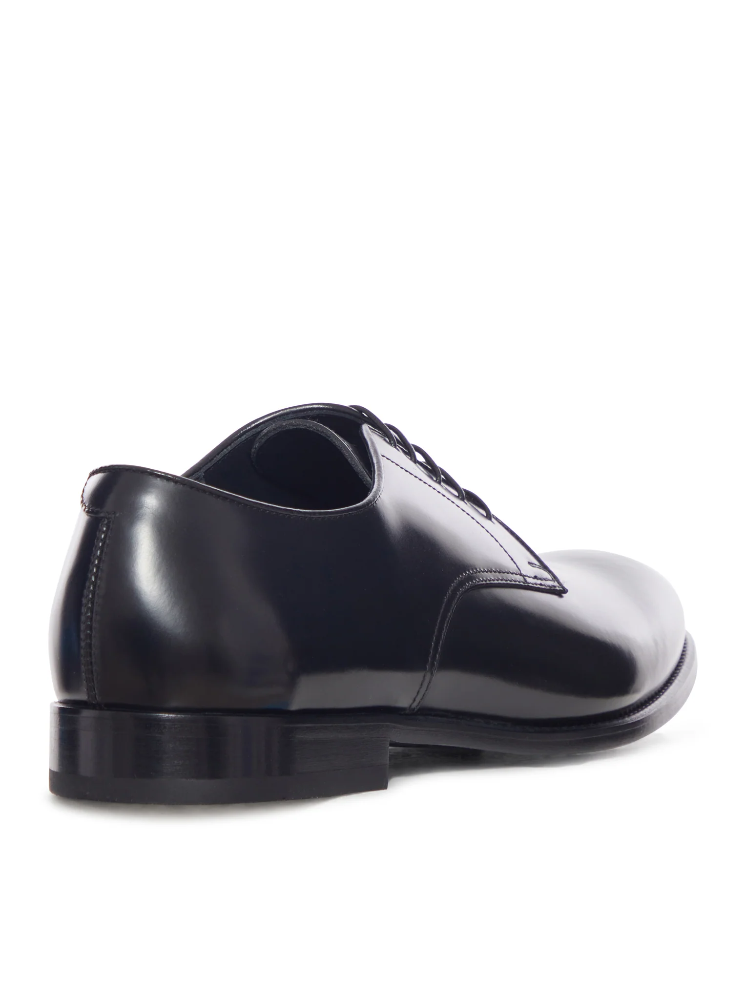 DERBY LACE-UP IN SHINY LEATHER - Image 3
