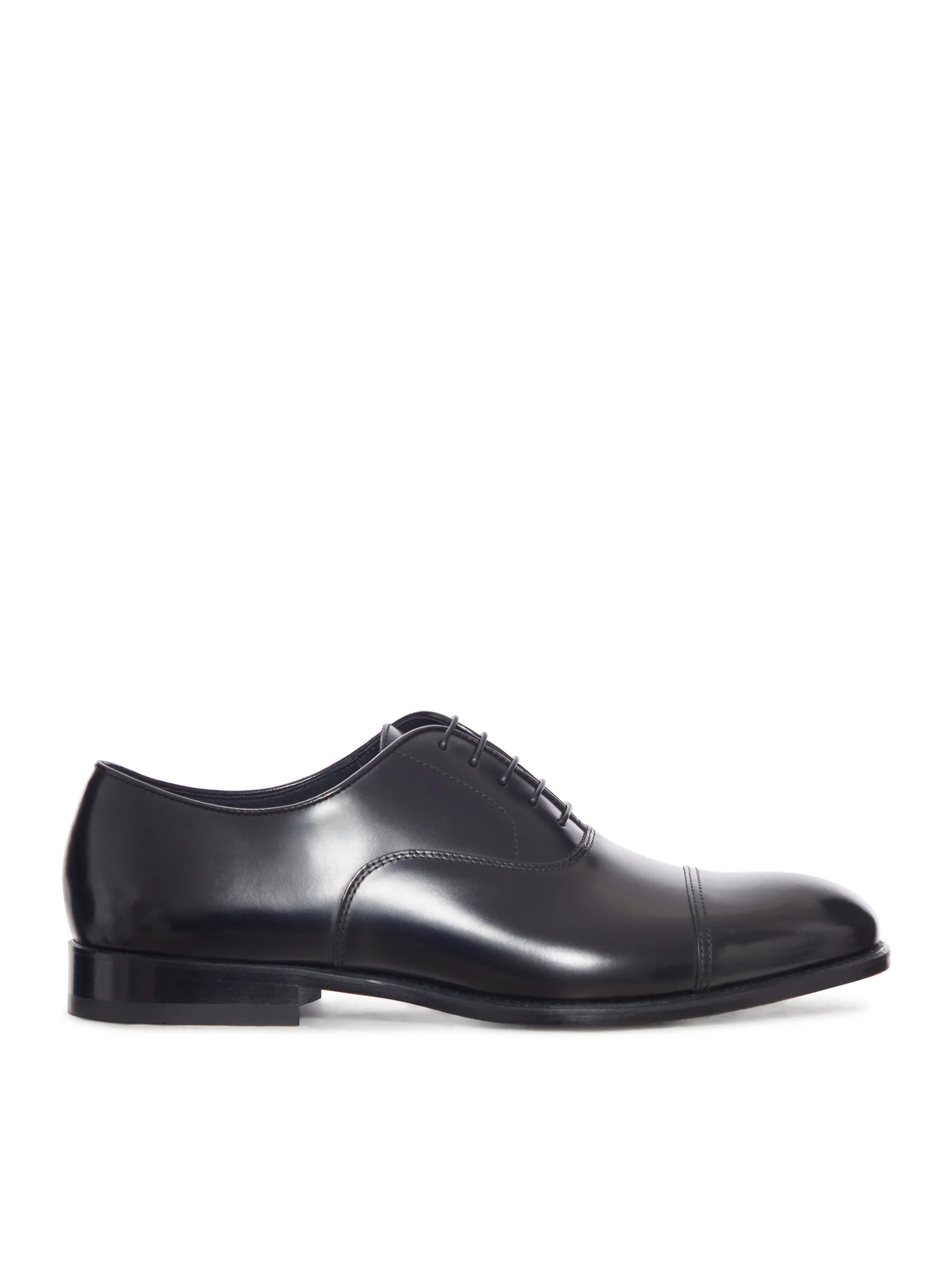 OXFORD LACE-UP IN SHINY LEATHER