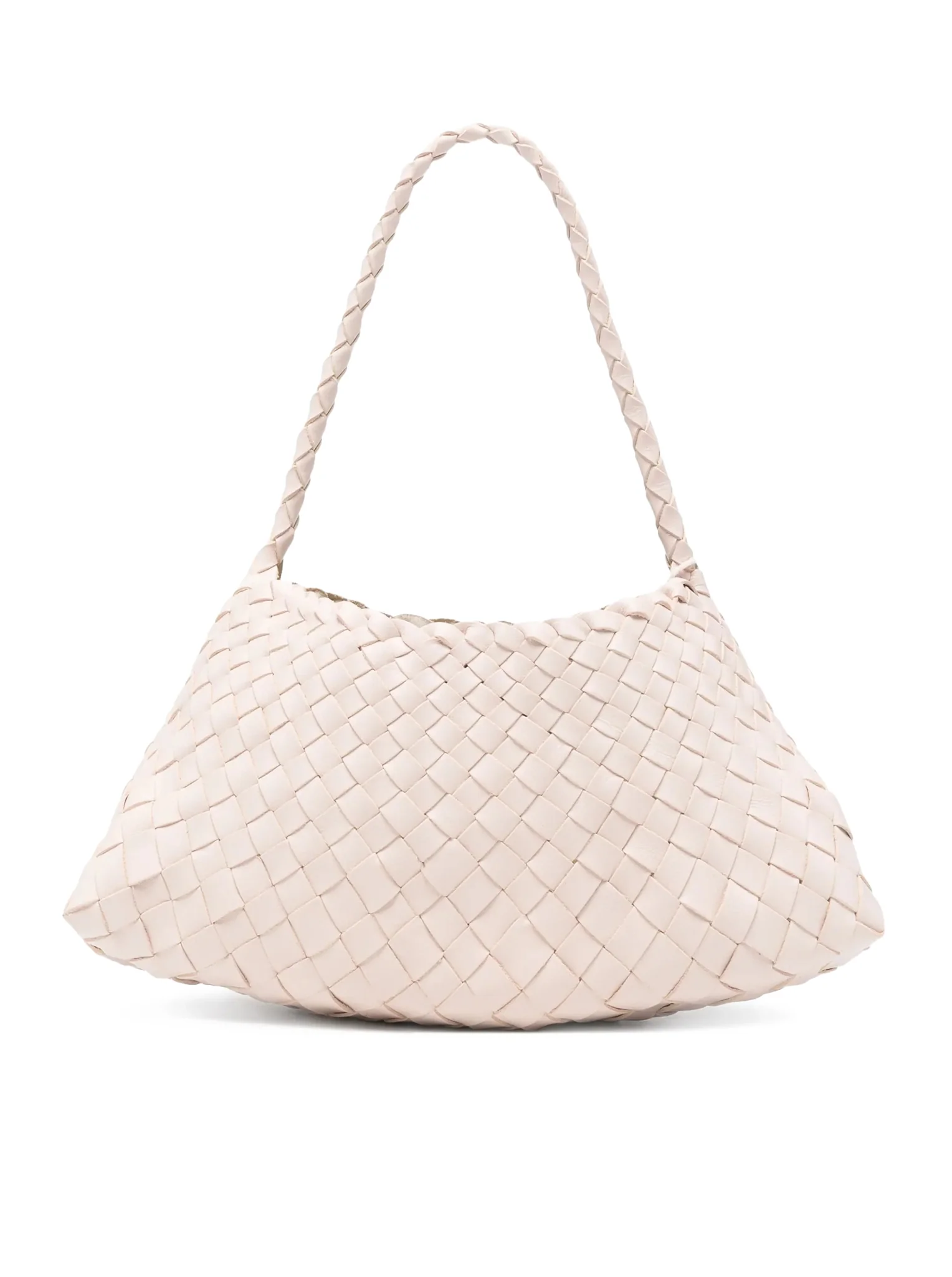 ROSANNA MINI BAG IN DARK BROWN WOVEN LEATHER - Image 4