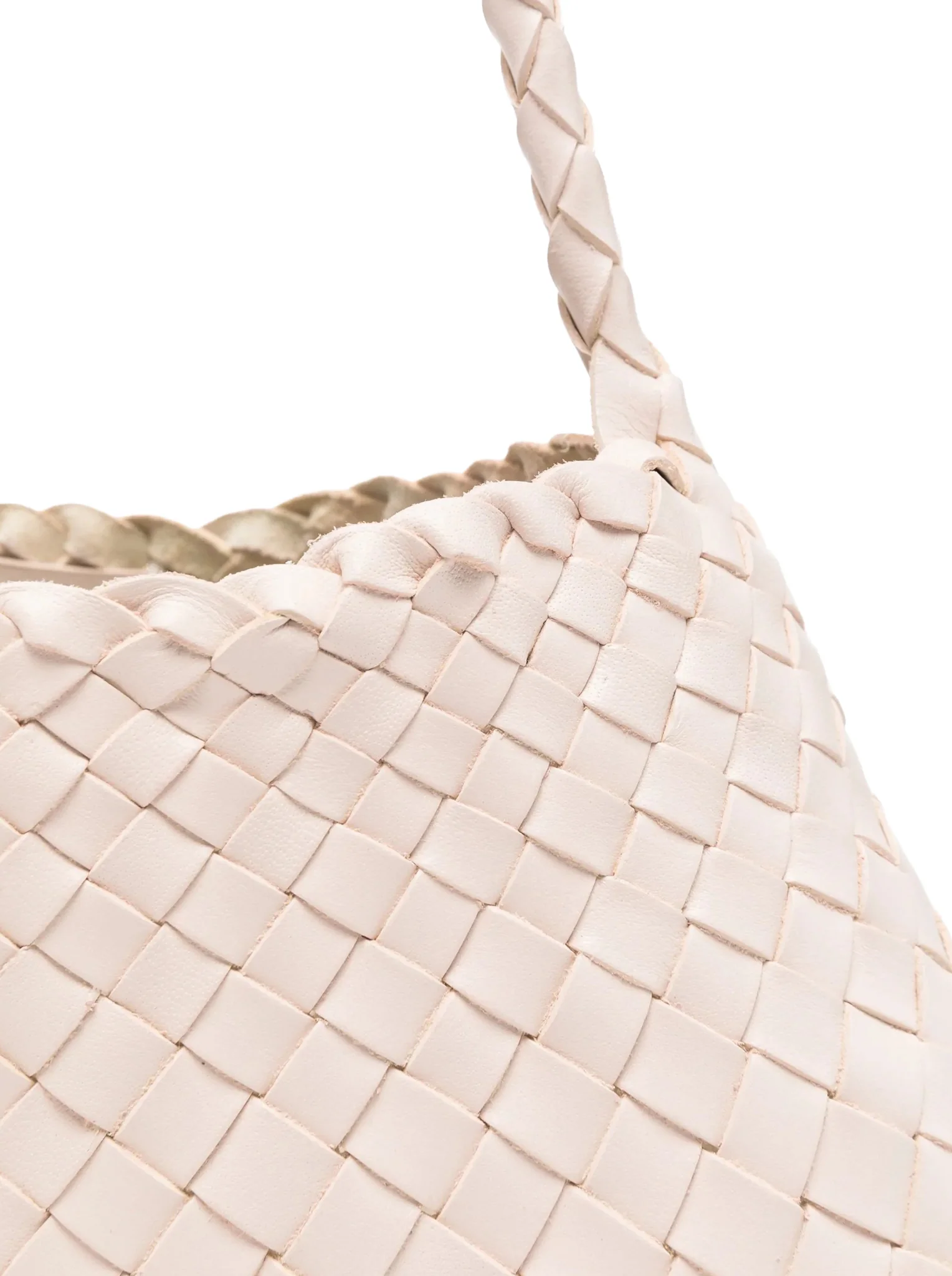 ROSANNA MINI BAG IN DARK BROWN WOVEN LEATHER - Image 6