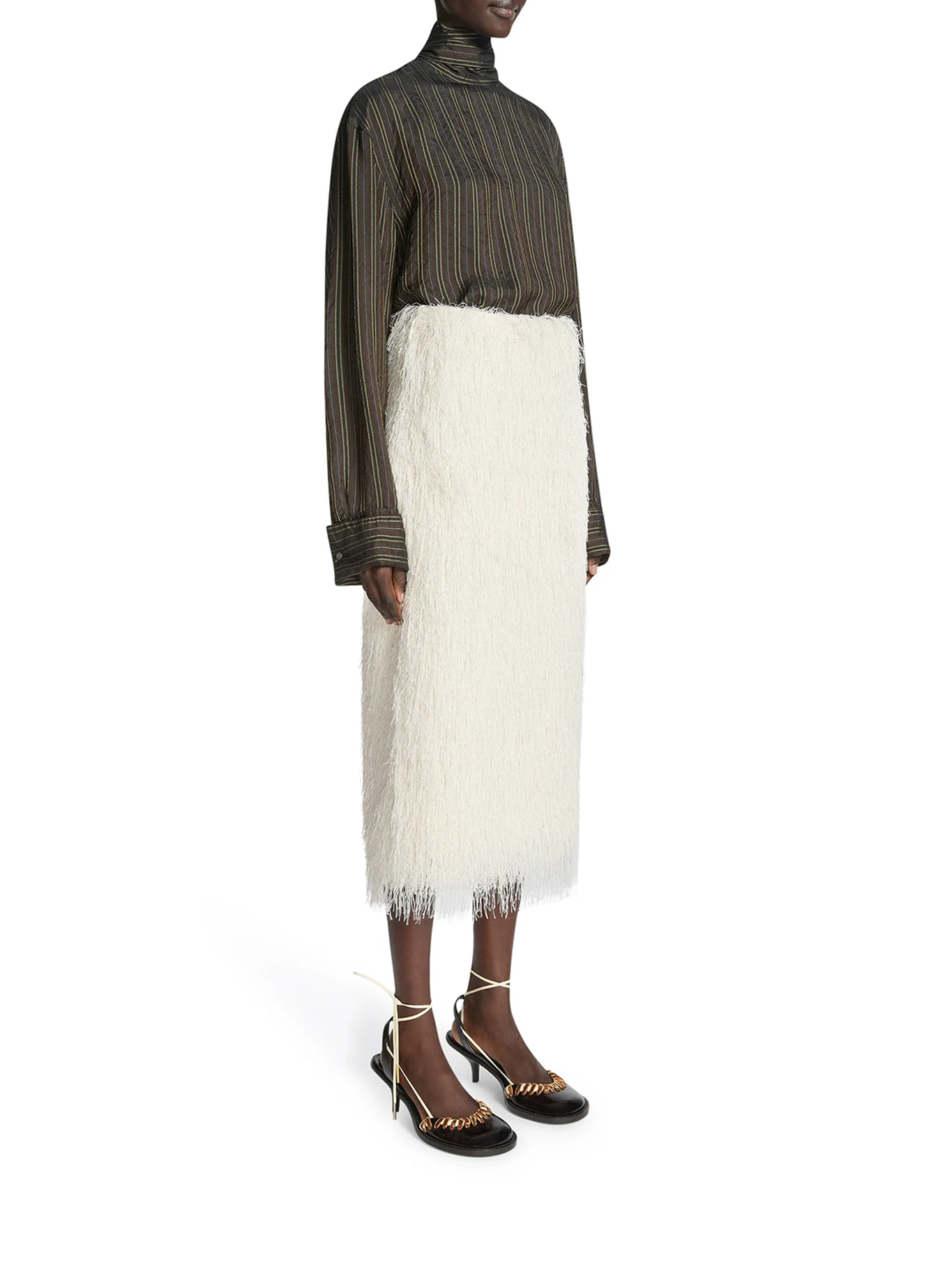 FRINGED SKIRT - Image 4