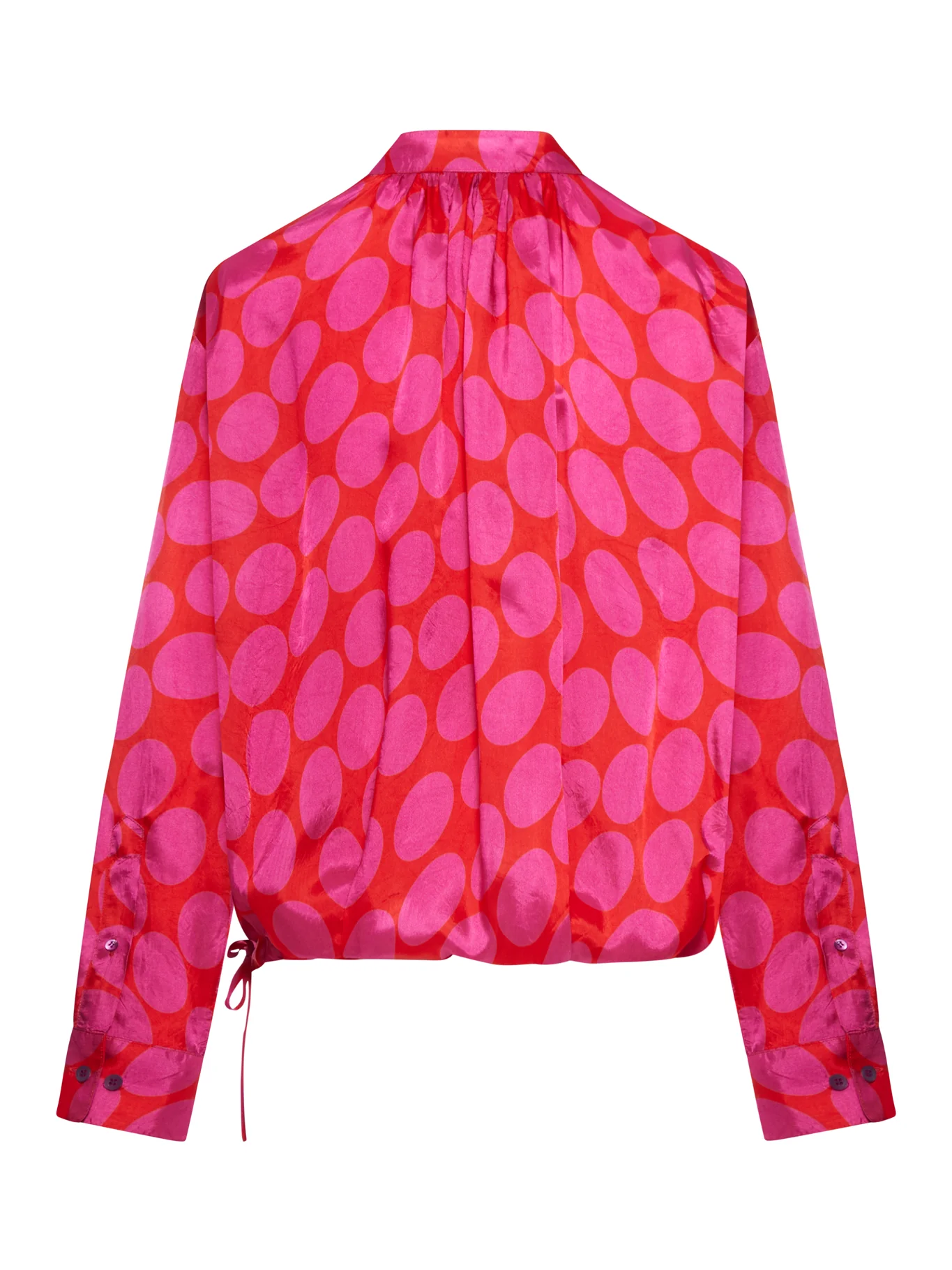 MAXI POLKA DOT PRINT BLOUSE - Image 2