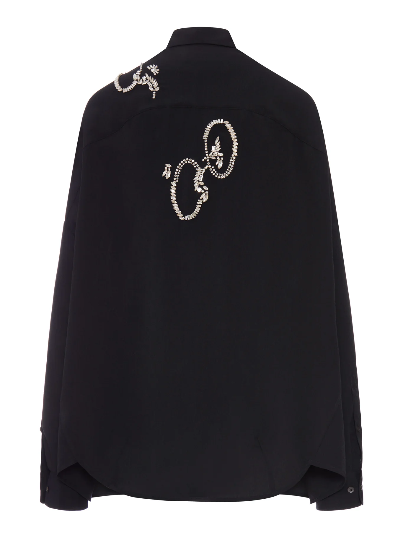 OVERSIZED SHIRT WITH JEWEL EMBROIDERY - Image 2