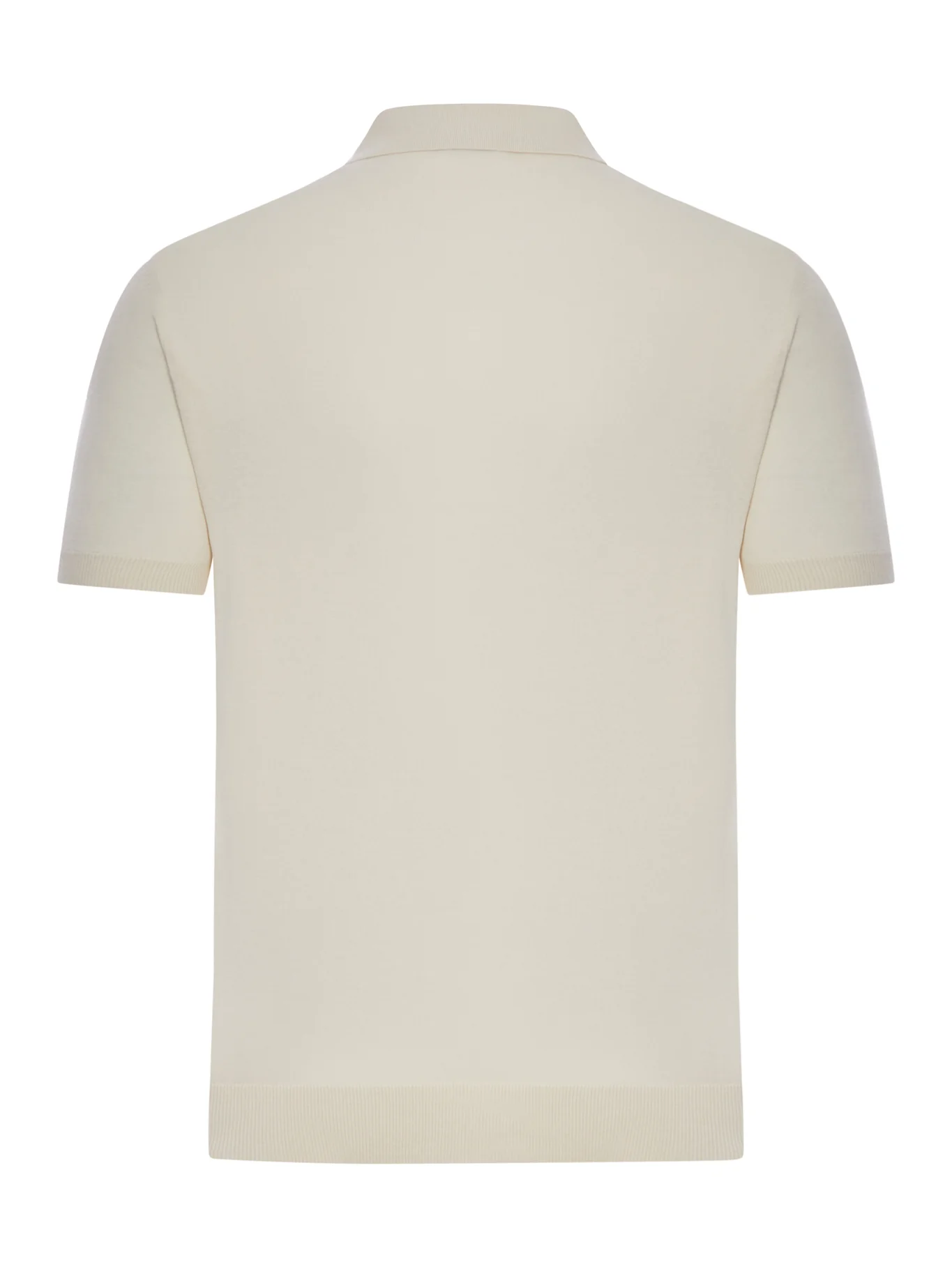 SHORT-SLEEVED COTTON POLO SHIRT - Image 2