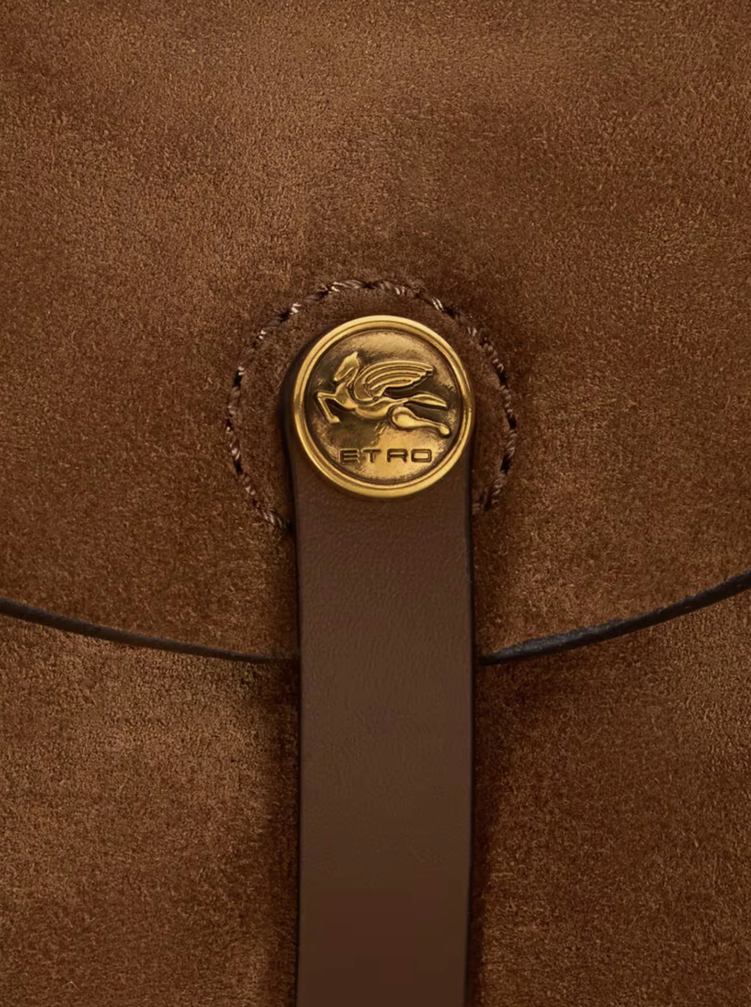 SMALL PONY BAG IN SUEDE WITH FRINGES - Image 4