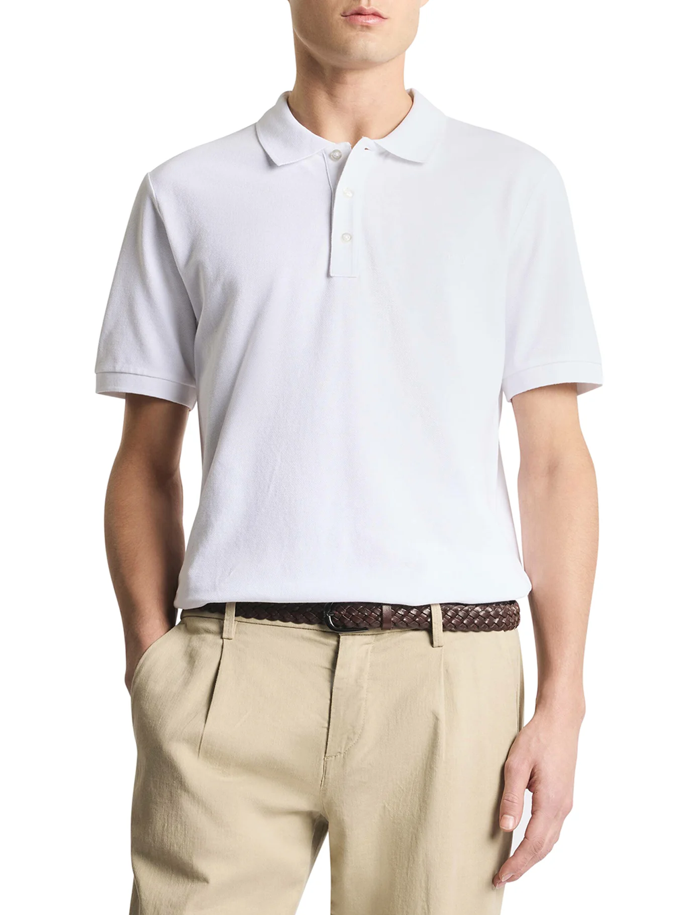 COTTON PIQUET POLO SHIRT - Image 3