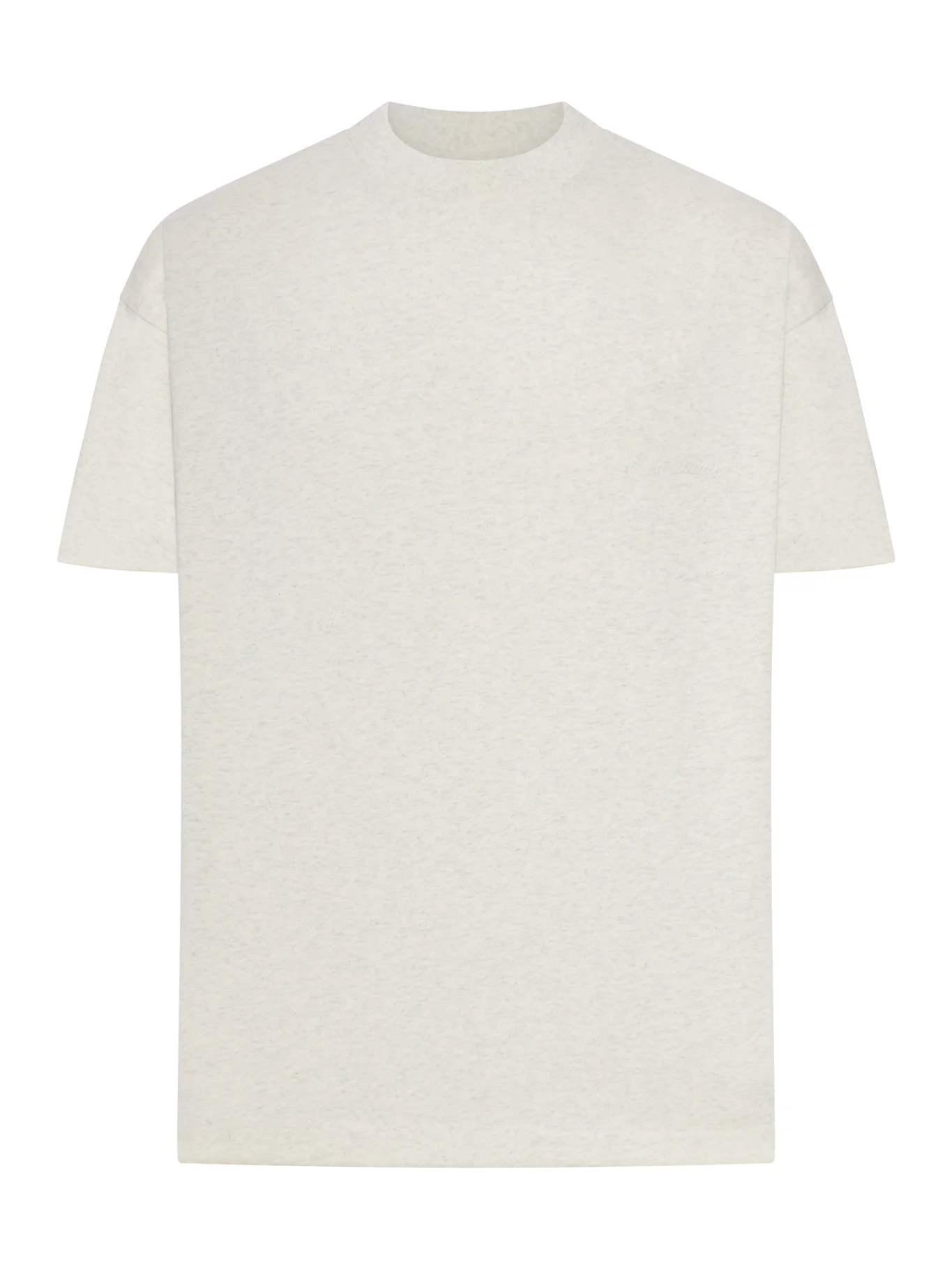 CREW NECK COTTON T-SHIRT WITH SHORT SLEEVES