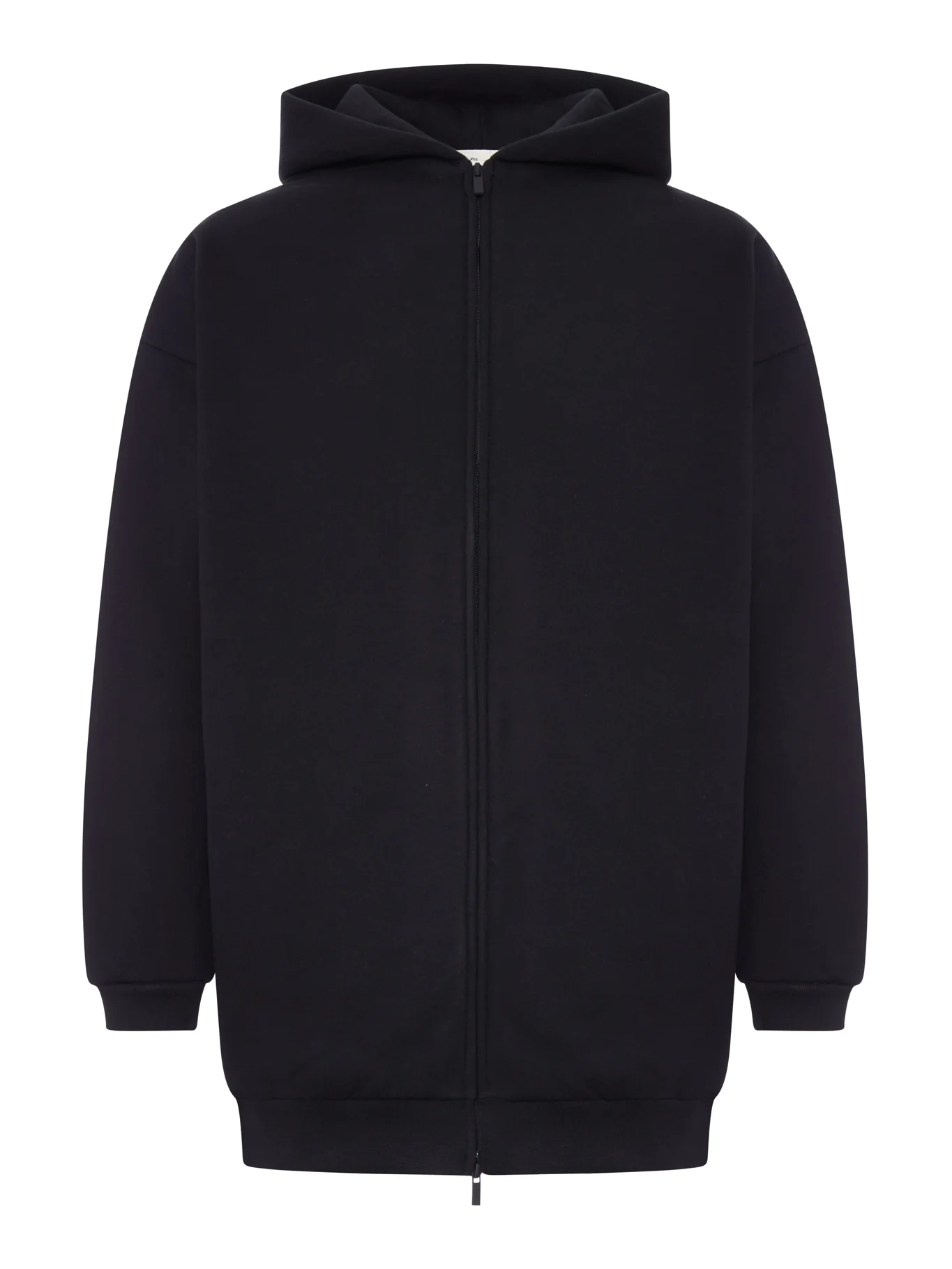 PROPERTY LONG HOODED SWEATSHIRT WITH ZIP