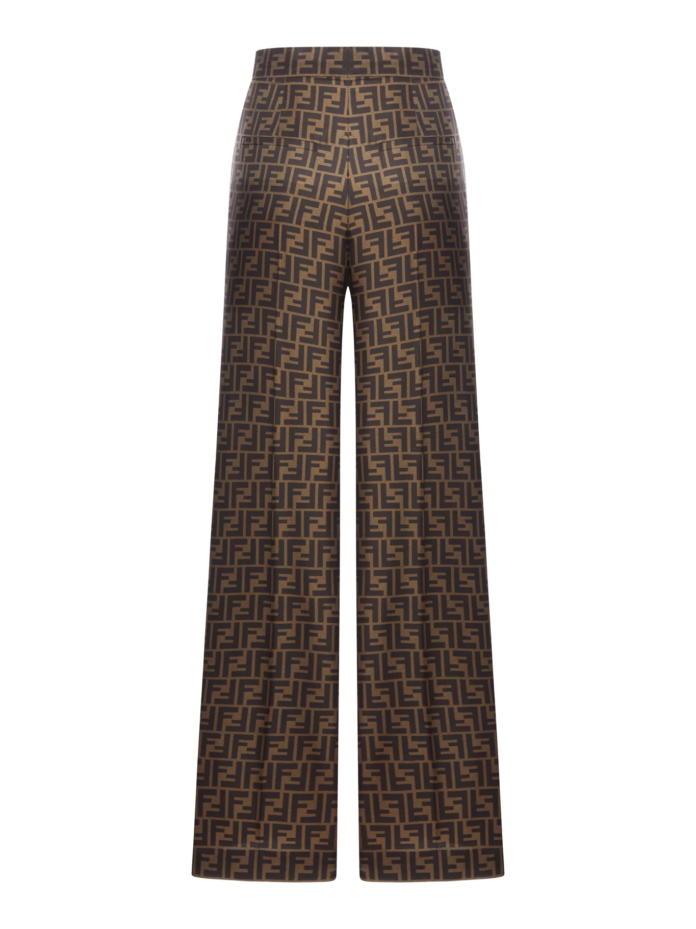 BROWN FF TWILL TROUSERS - Image 2