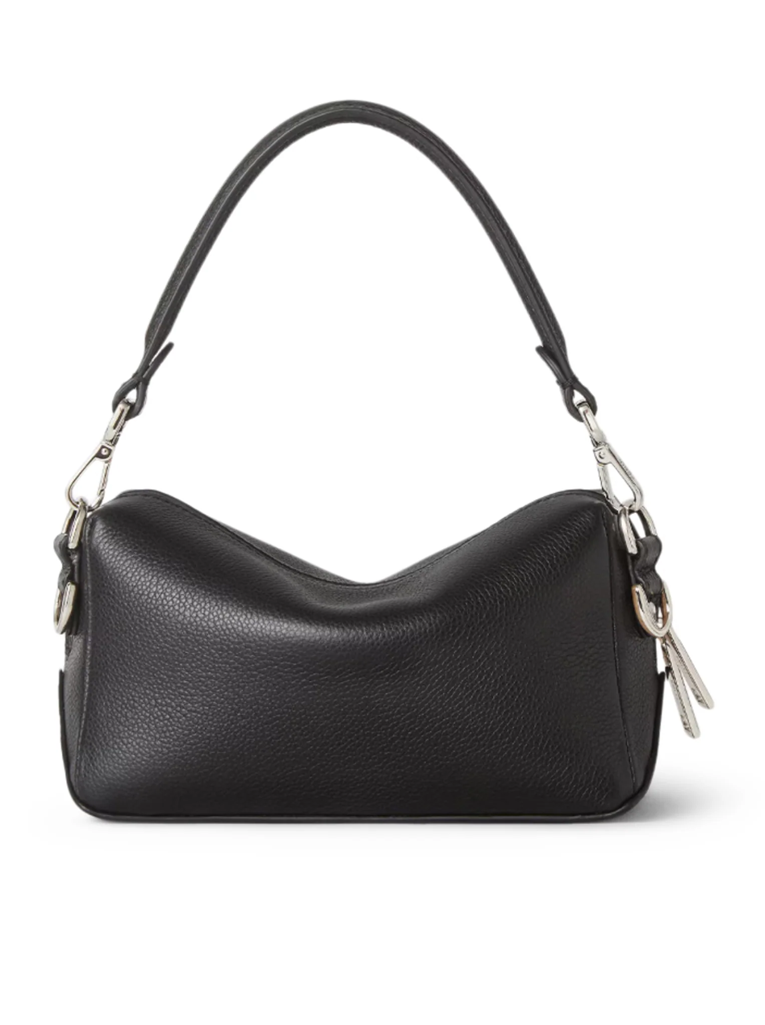 FENDI SMALL BLACK LEATHER BAG - Image 6
