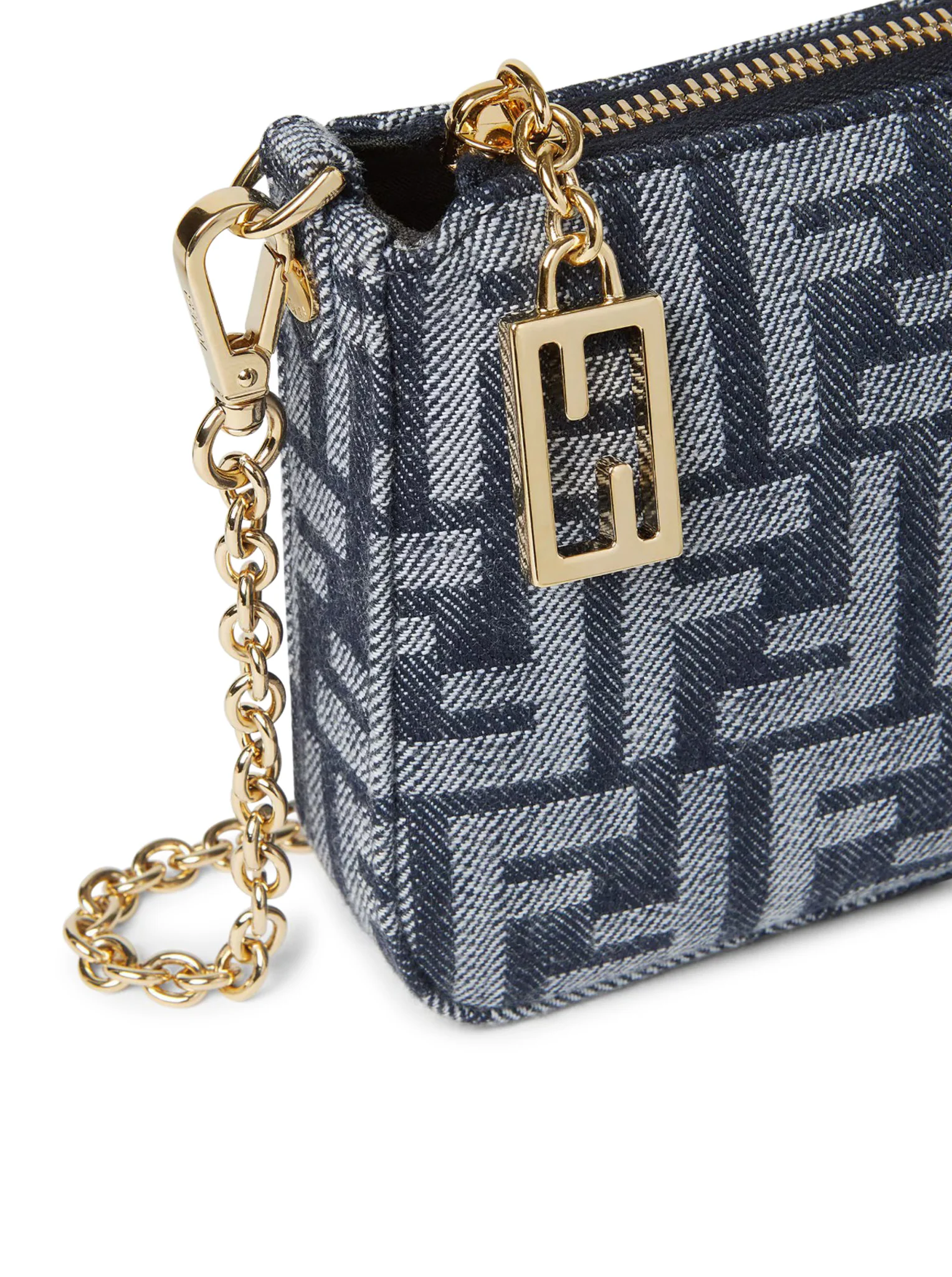 FF FABRIC BAGUETTE POUCH - Image 7